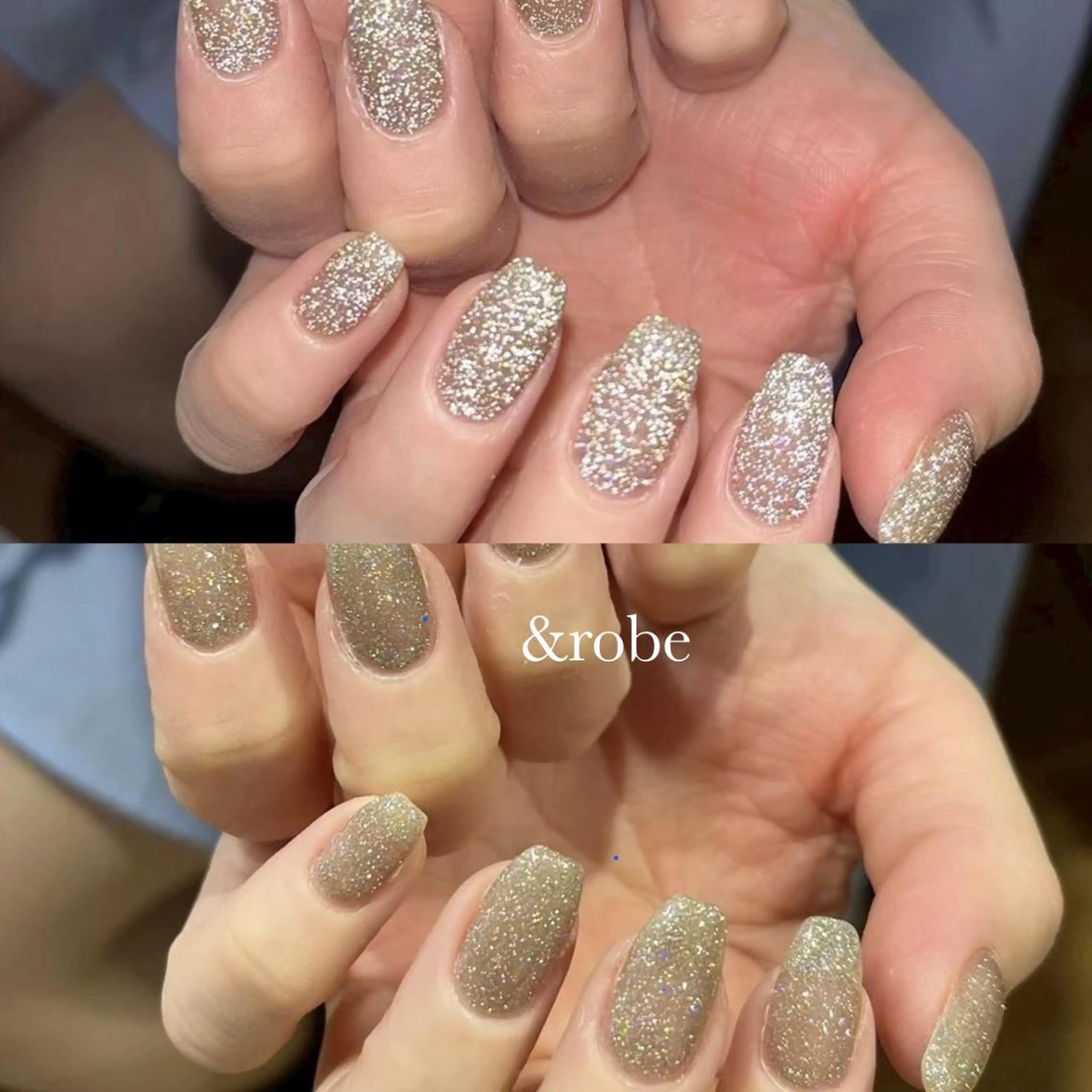 ネイル フラッシュネイル ハンドネイル &robe mii 🌿のネイルデザイン