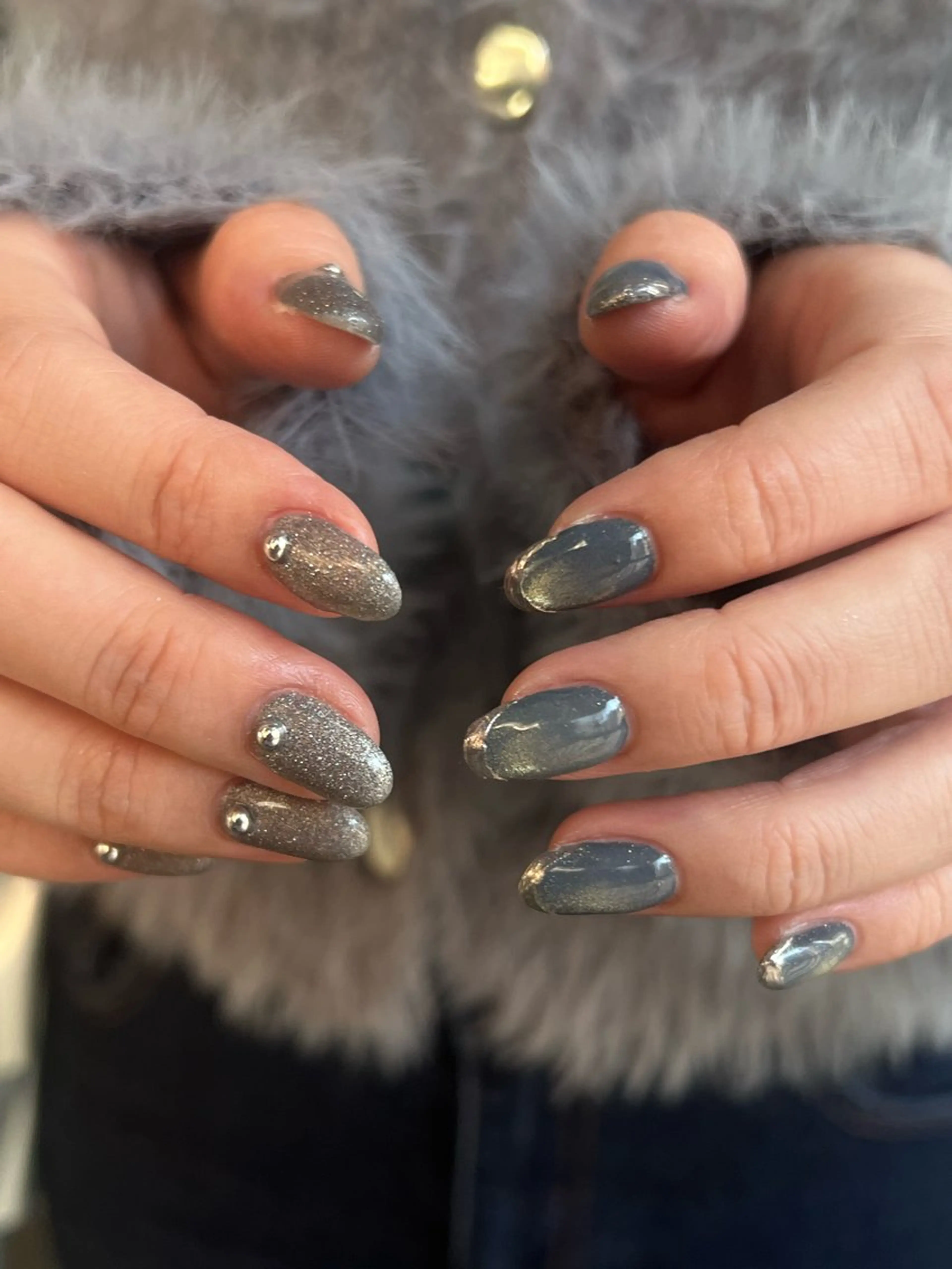 ネイル ハンドネイル Hata nail 🎀個性派ニュアンスのネイルデザイン