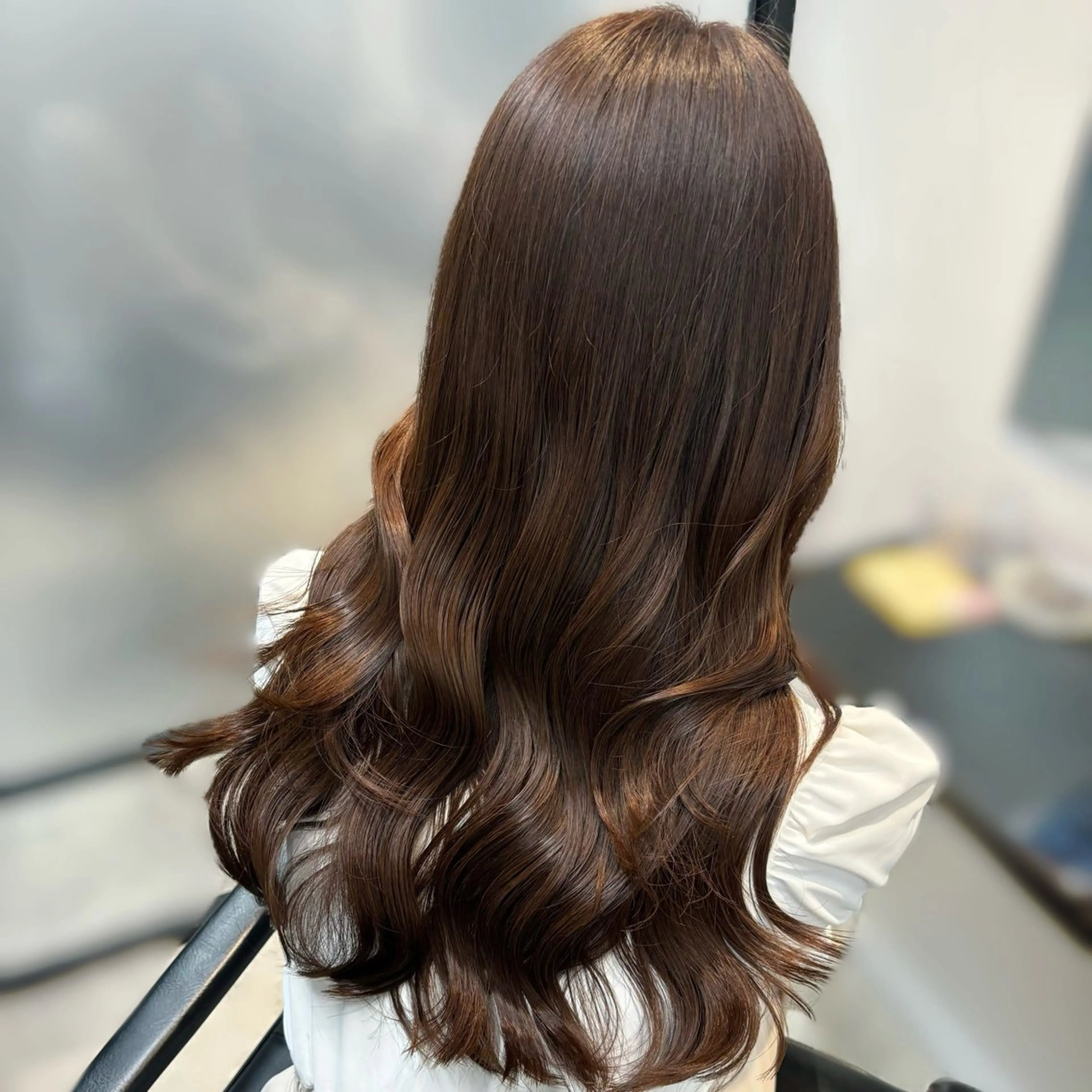 ロング 髪質改善♡ 保坂汐音のヘアスタイル