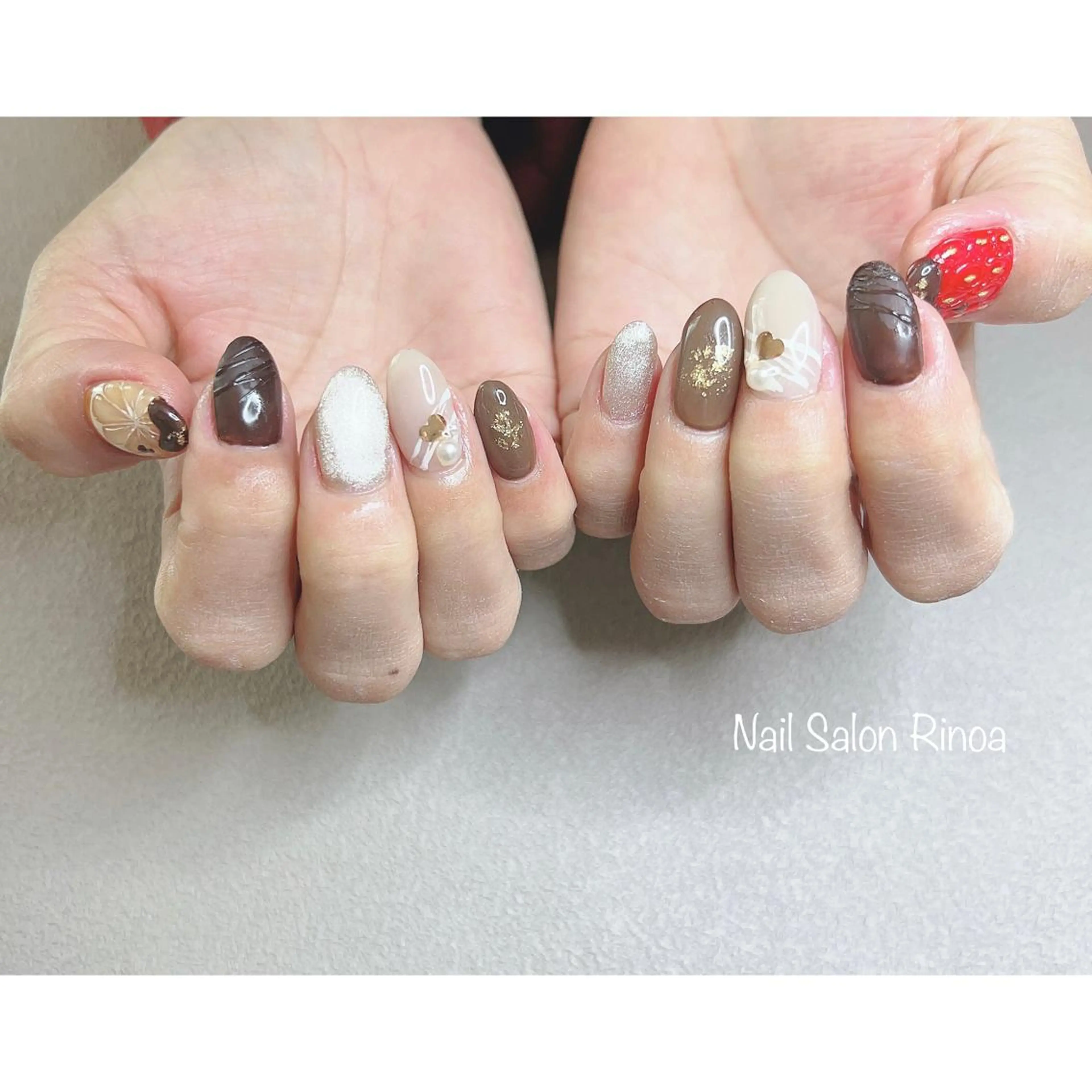 ネイル ハンドネイル Nail Salon Rinoaのネイルデザイン