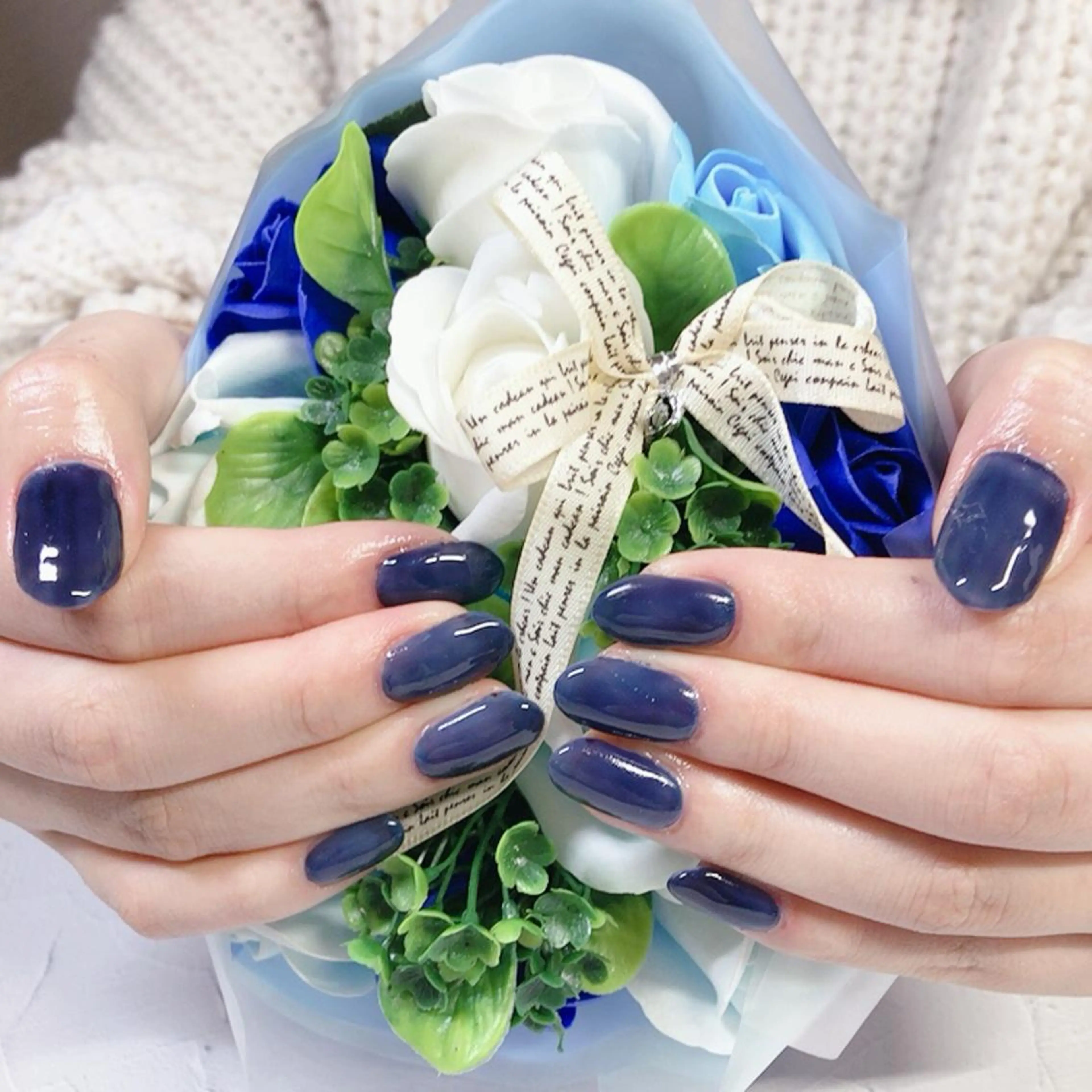 ネイル ワンカラーネイル 奥園 良恵のネイルデザイン