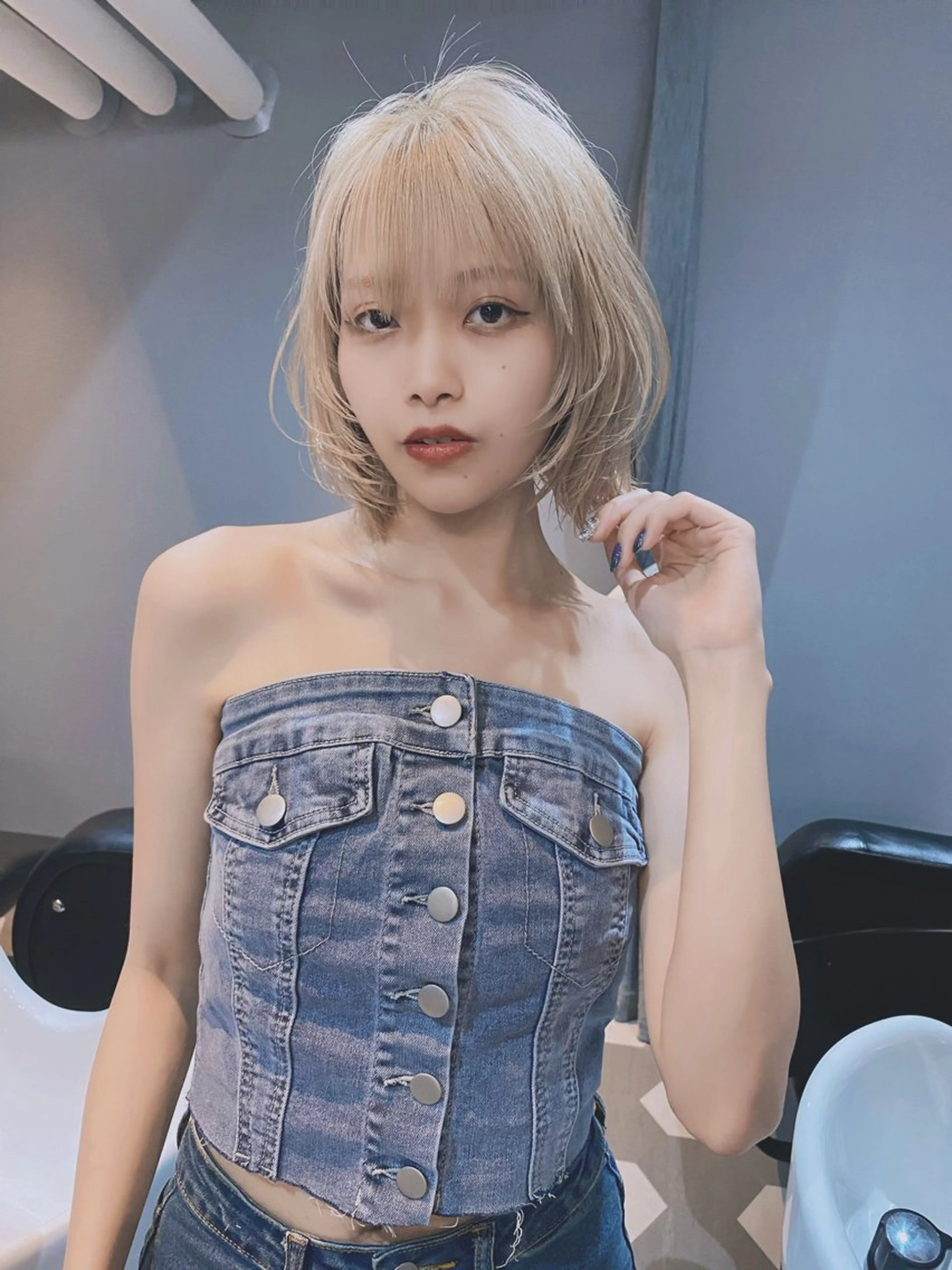 ショート レイヤー似合わせ カット/山下凌生のヘアスタイル