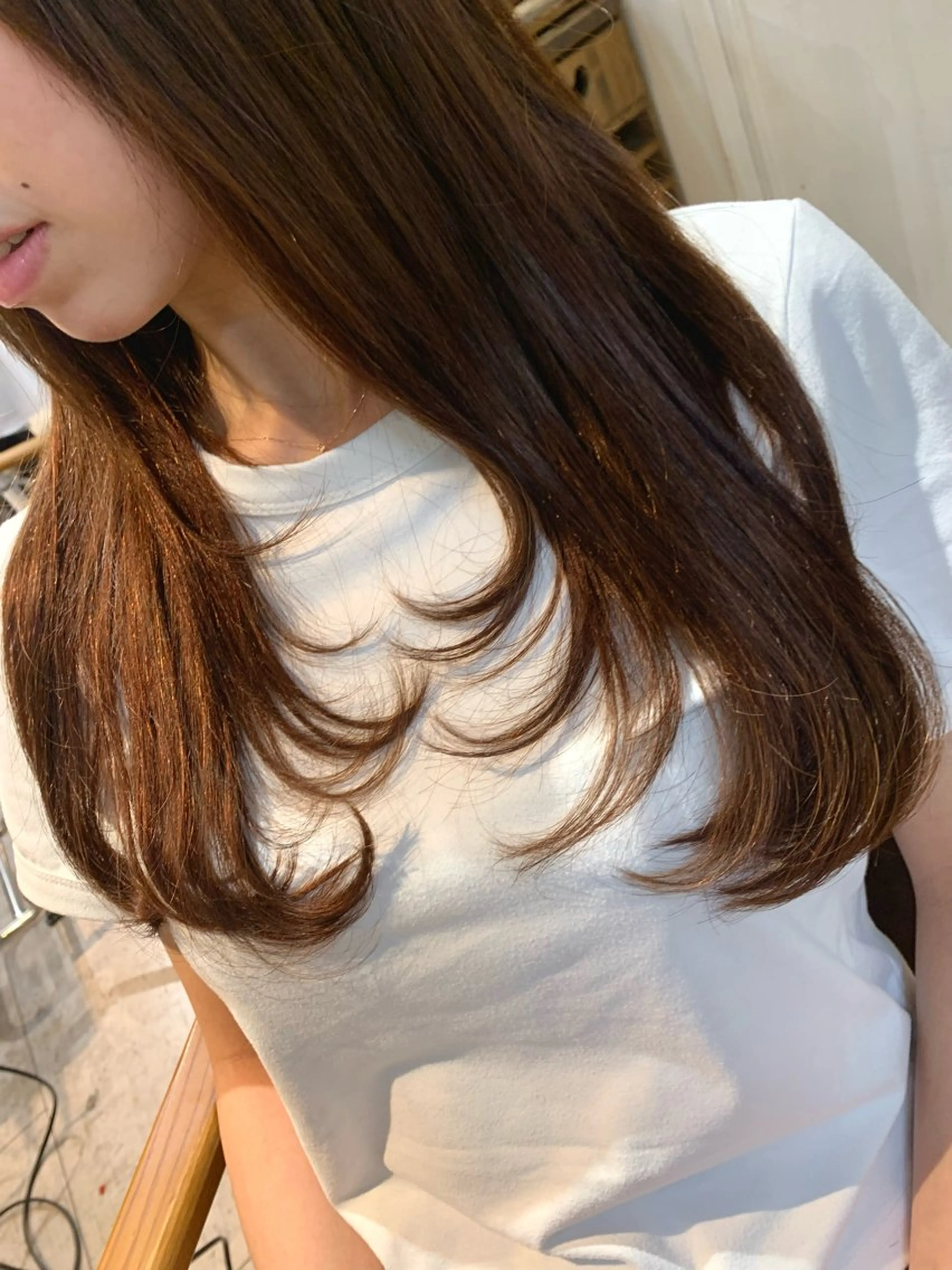 ロング プルエクステ エクステ レイヤーカット ✨ハイトーン✨艶髪 ✨髪質改善✨和田のヘアスタイル