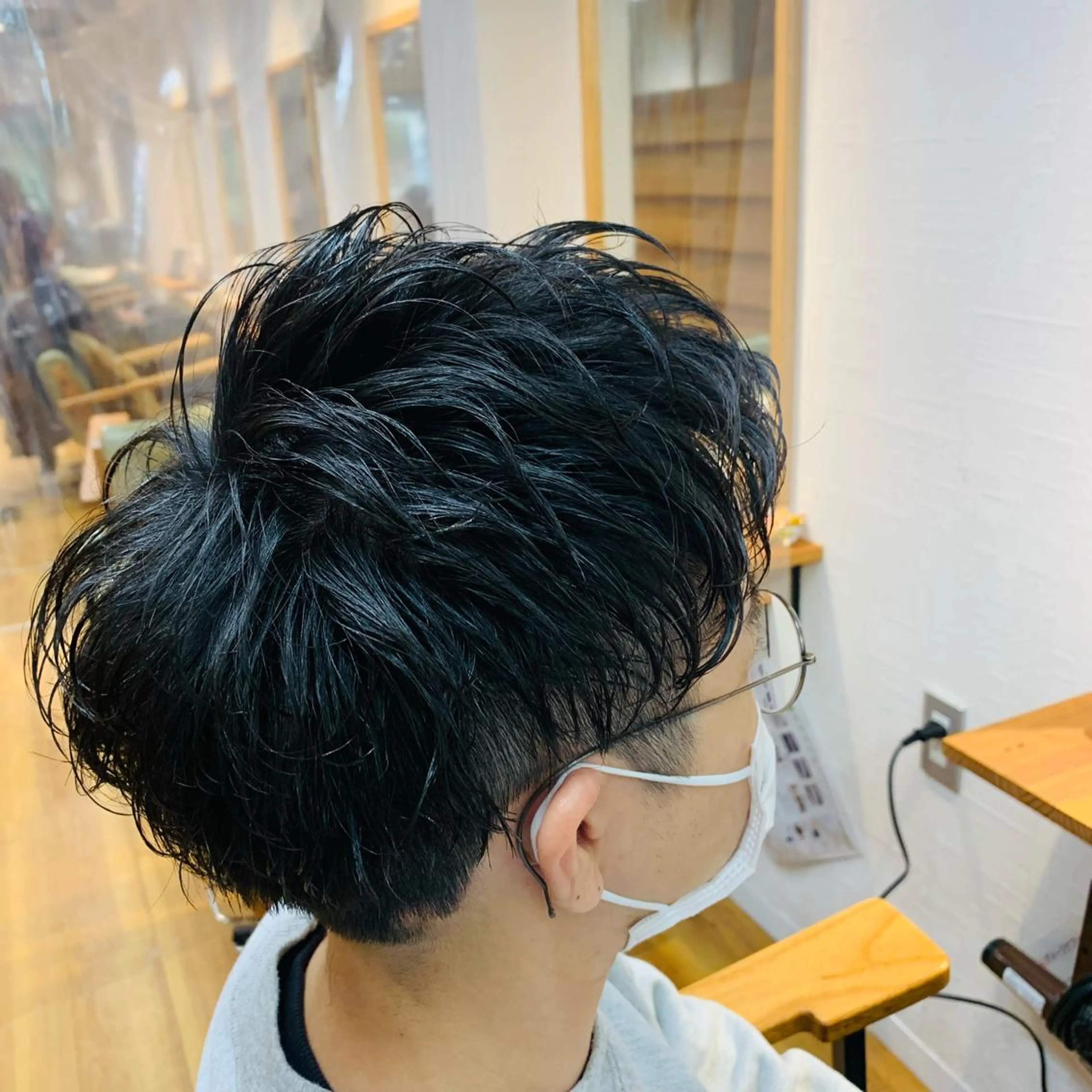 ショート メンズ ショート🌼パーマ 本間正子のヘアスタイル