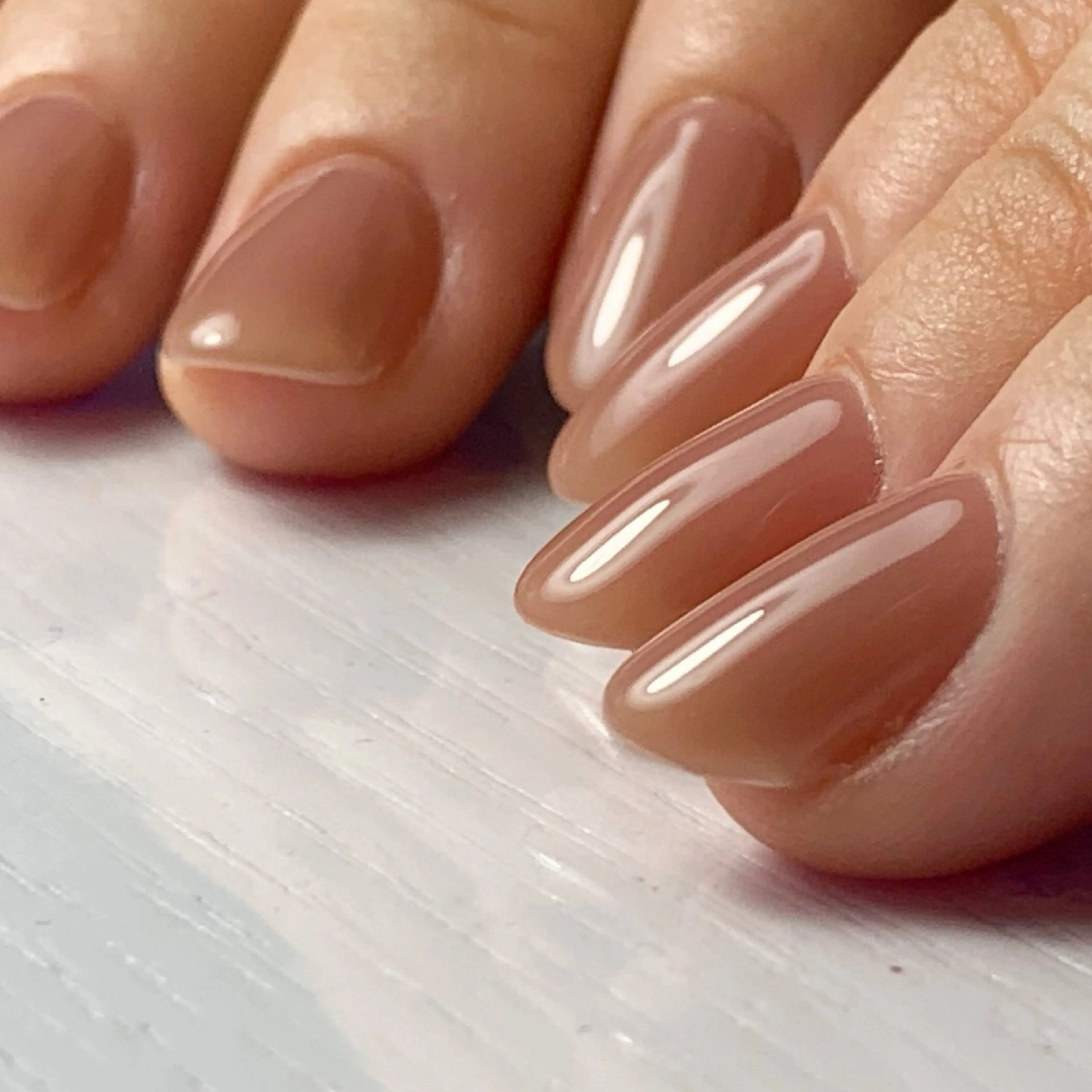 ネイル ワンカラーネイル ハンドネイル ko.ko.nail miyukiのネイルデザイン