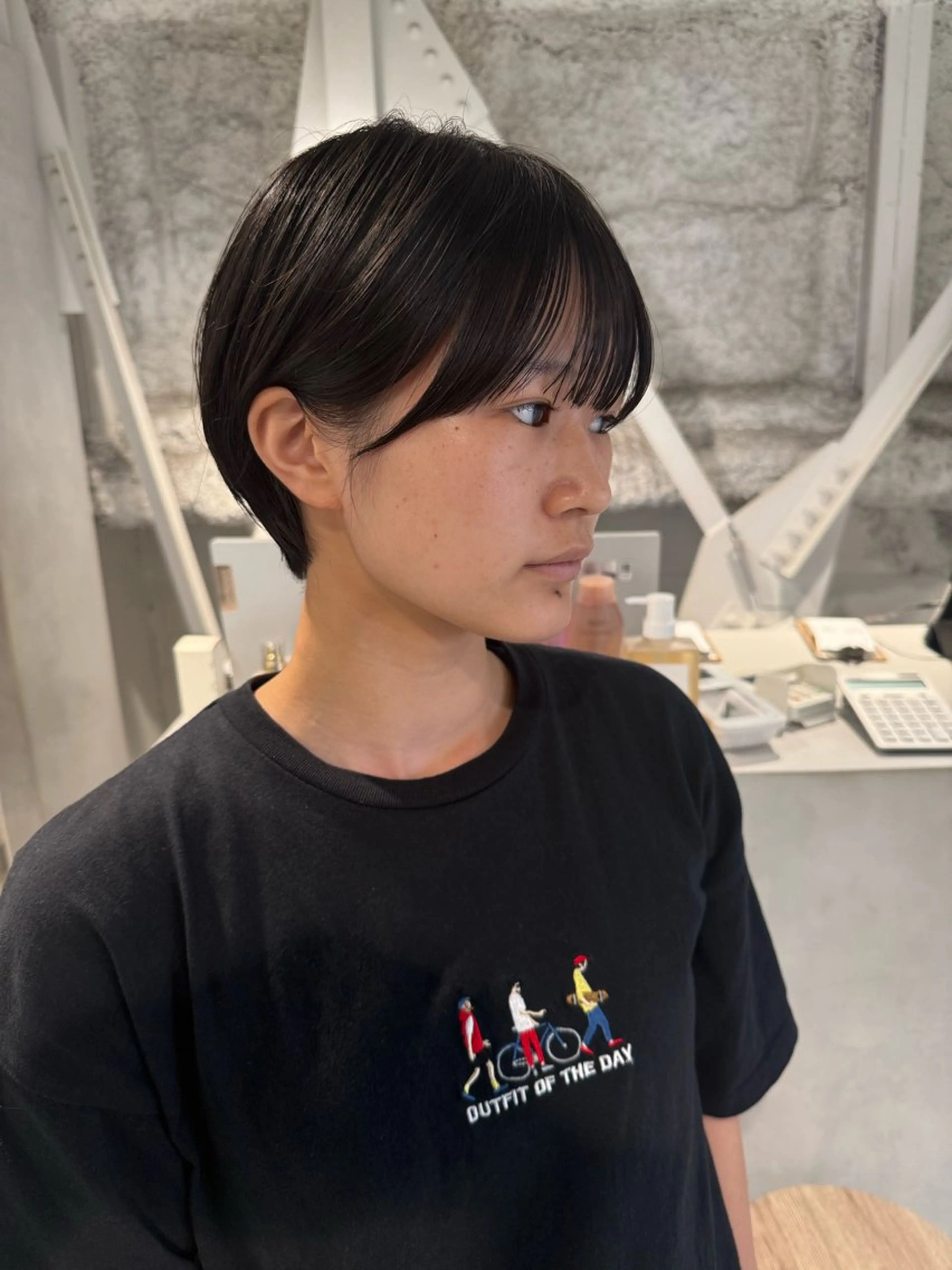 ショート カット ヘアカラー 骨格診断で絶対可愛い ✨丸みショート✨凌弥のヘアスタイル