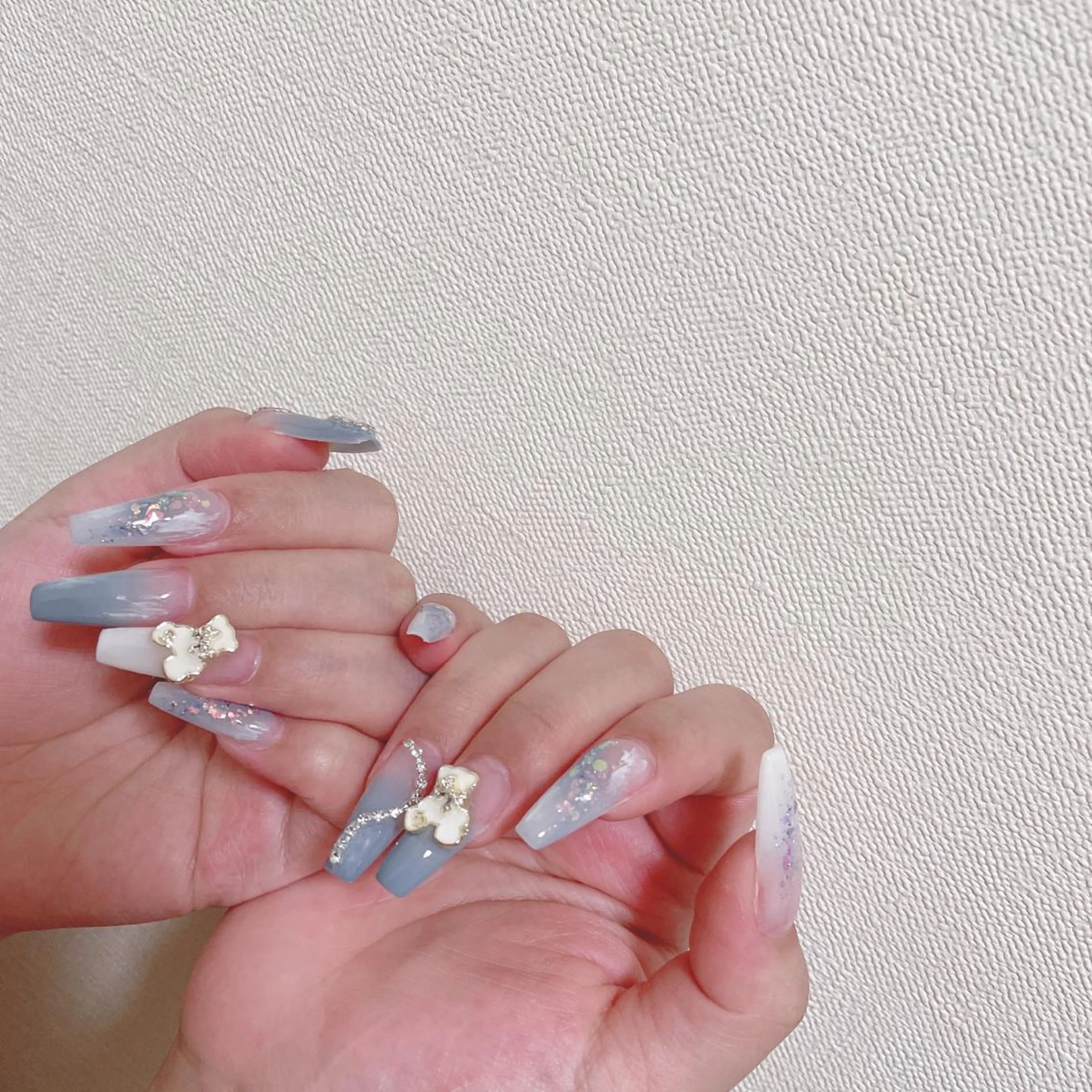 ネイル M🌷nail 長さだし専門店のネイルデザイン