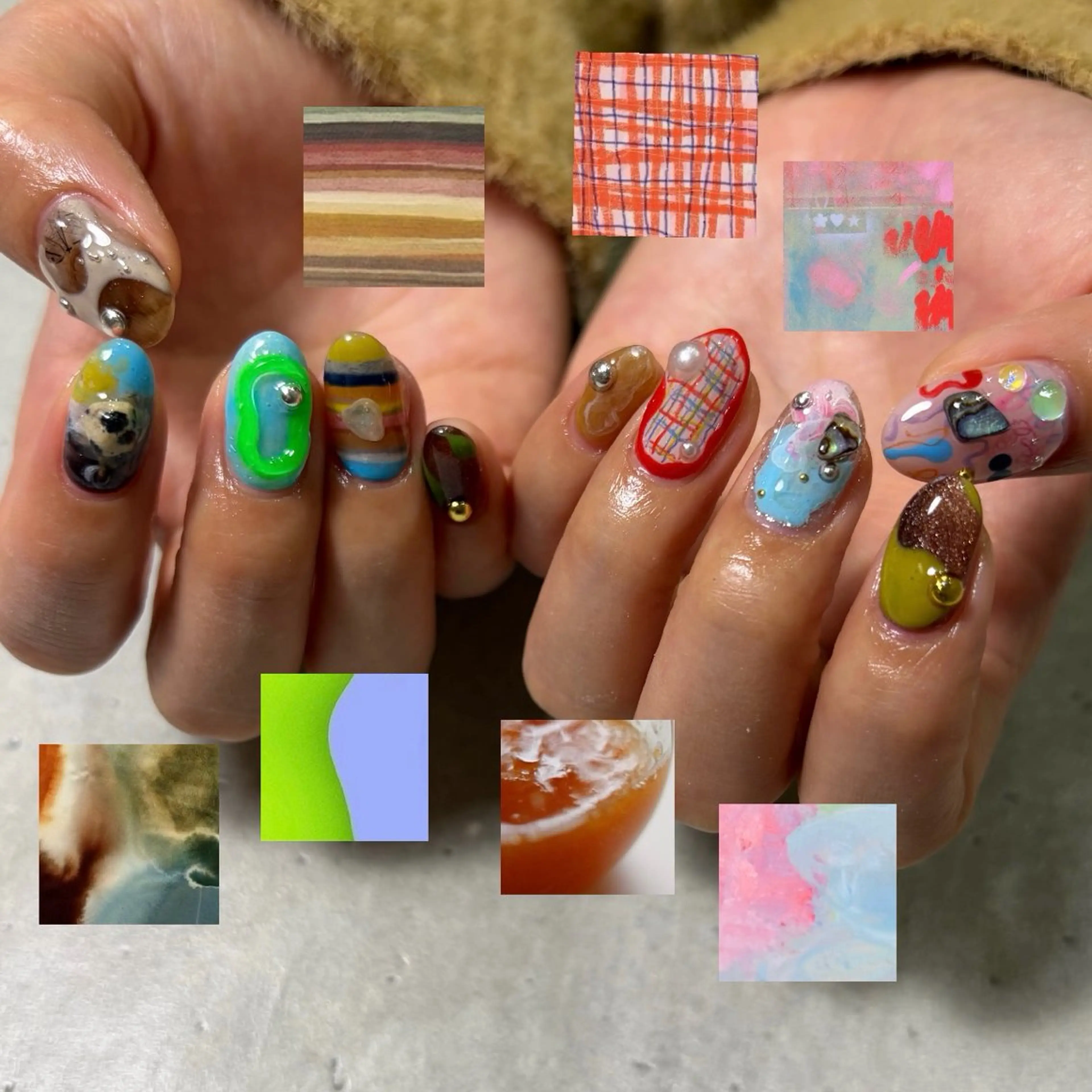 ネイル ハンドネイル RooM tani /個性派ニュアンスのネイルデザイン