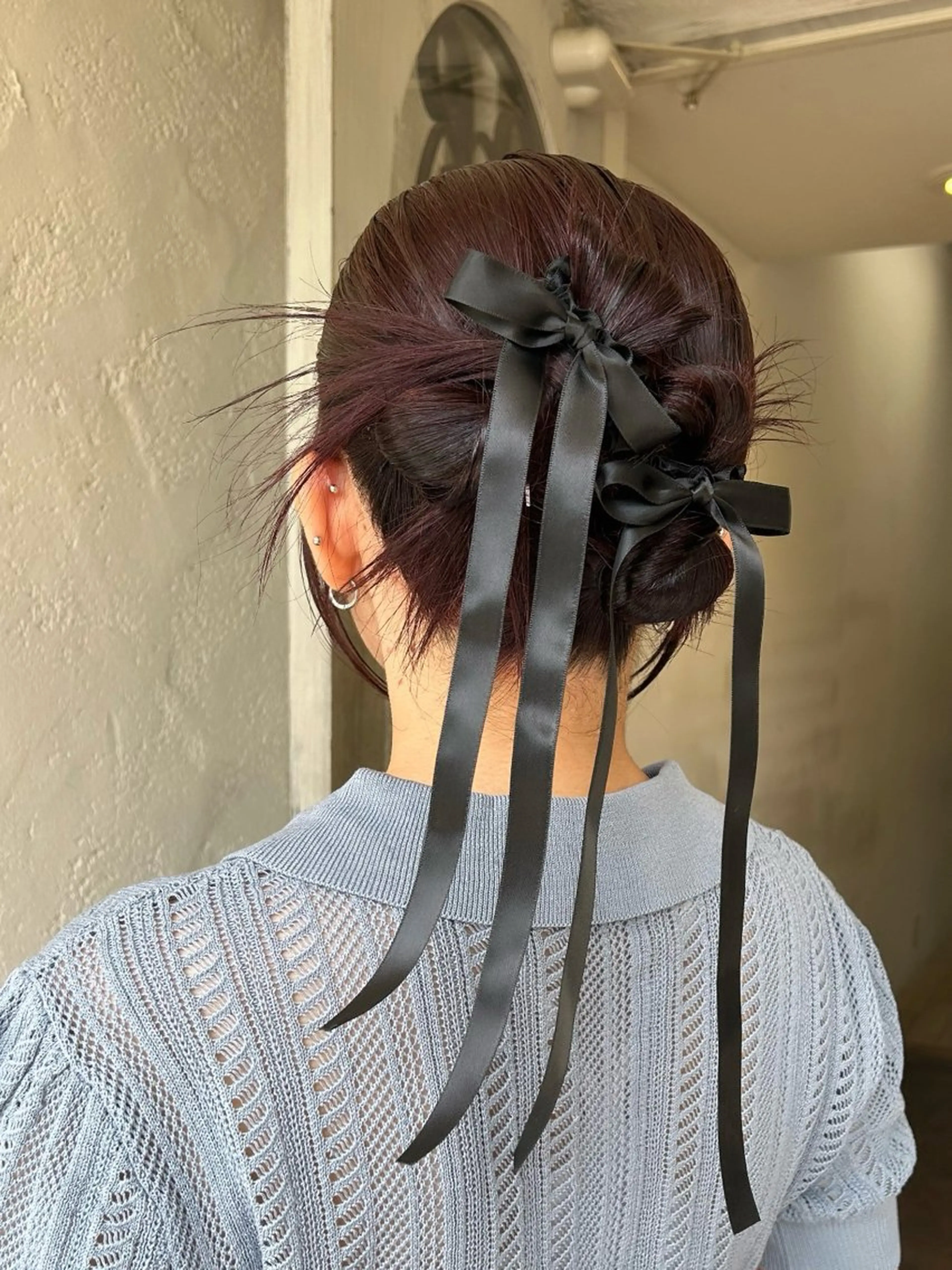 ミディアム カラー ヘアアレンジ ﾖｼﾀﾞ ﾕｶのヘアスタイル