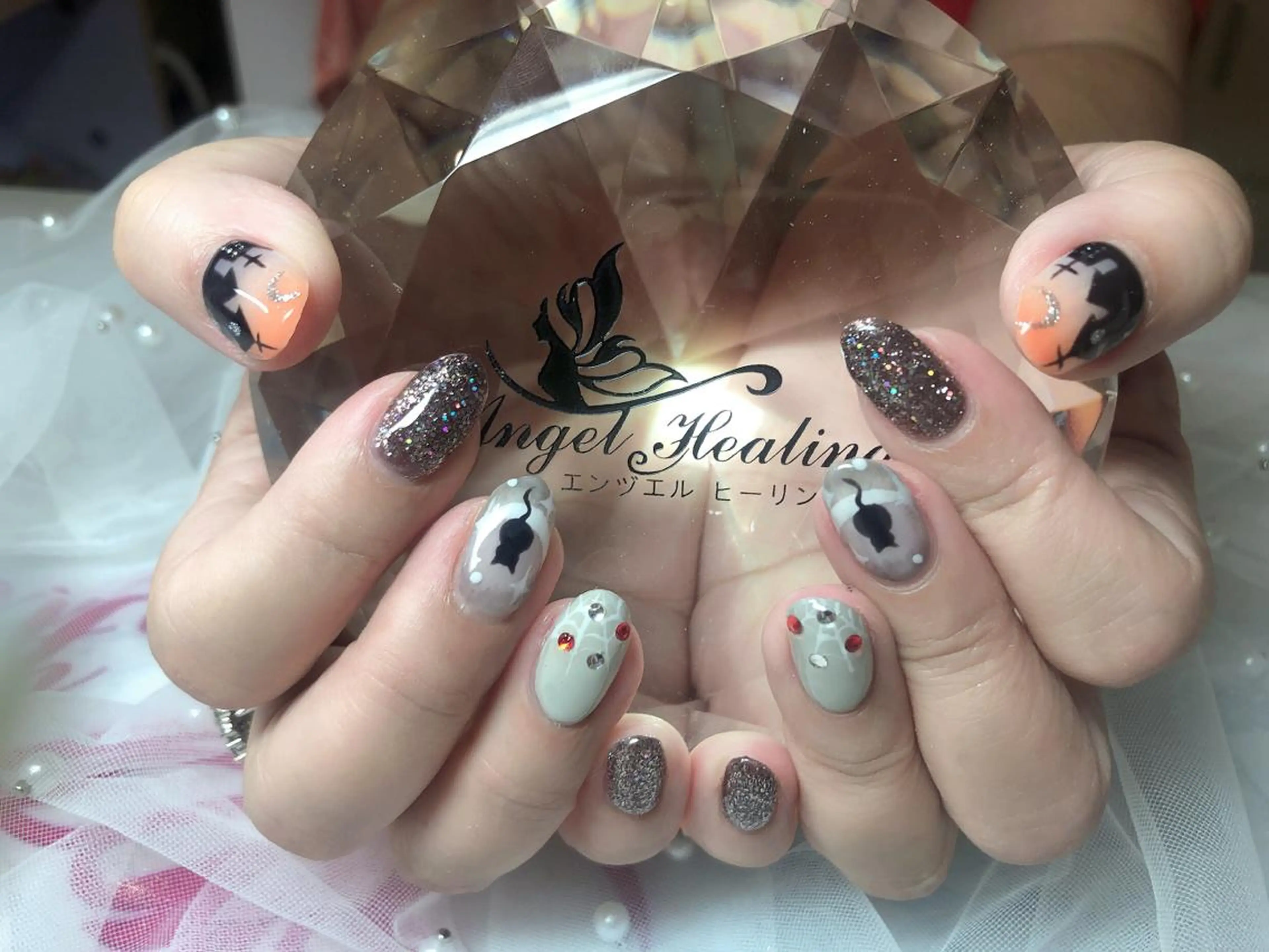 ネイル アートネイル エンジェル ヒーリング 矢場町店のネイルデザイン