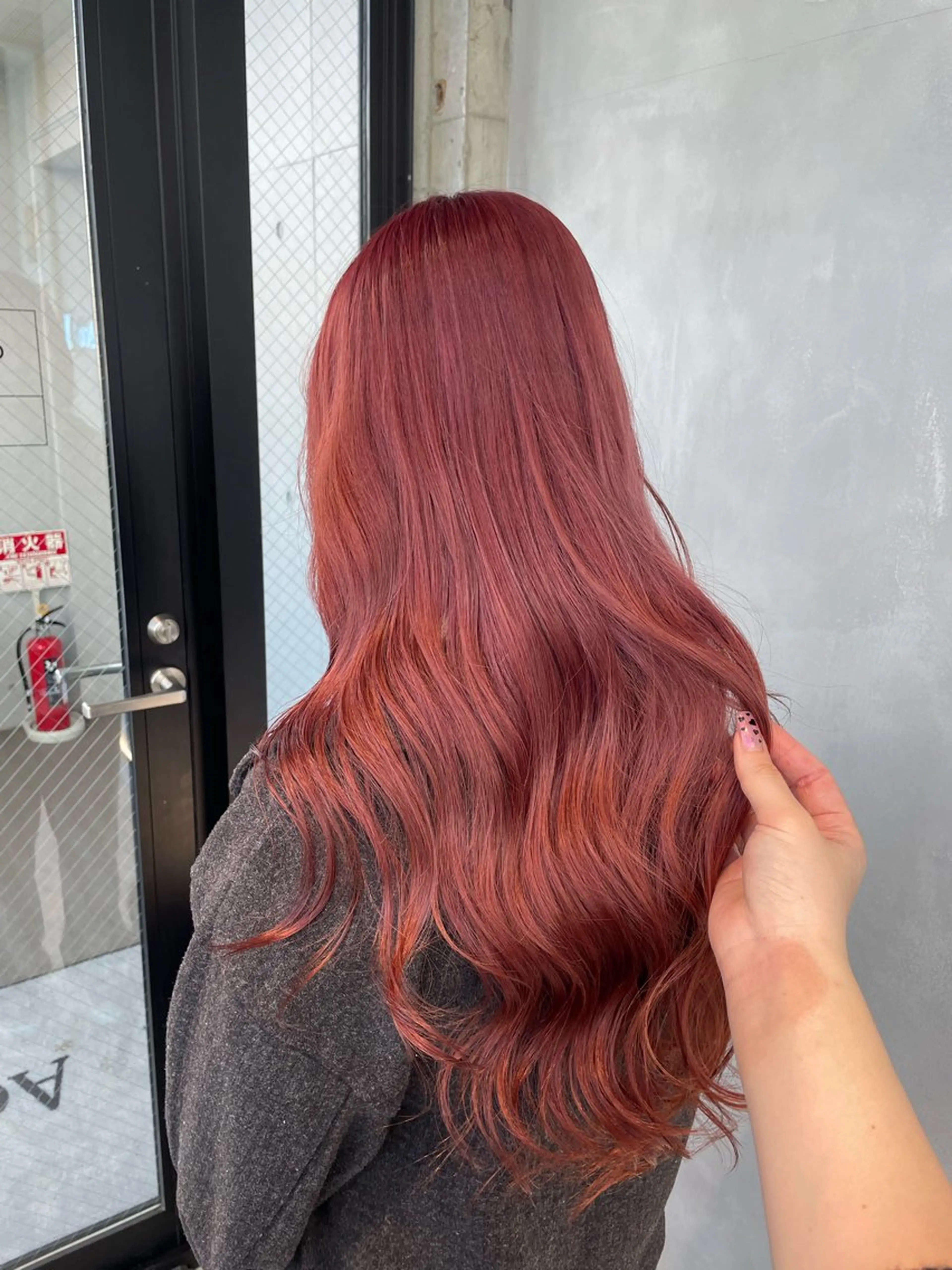 カラー ブリーチ 暖色/ハイトーン/ カラー/HBLのヘアスタイル