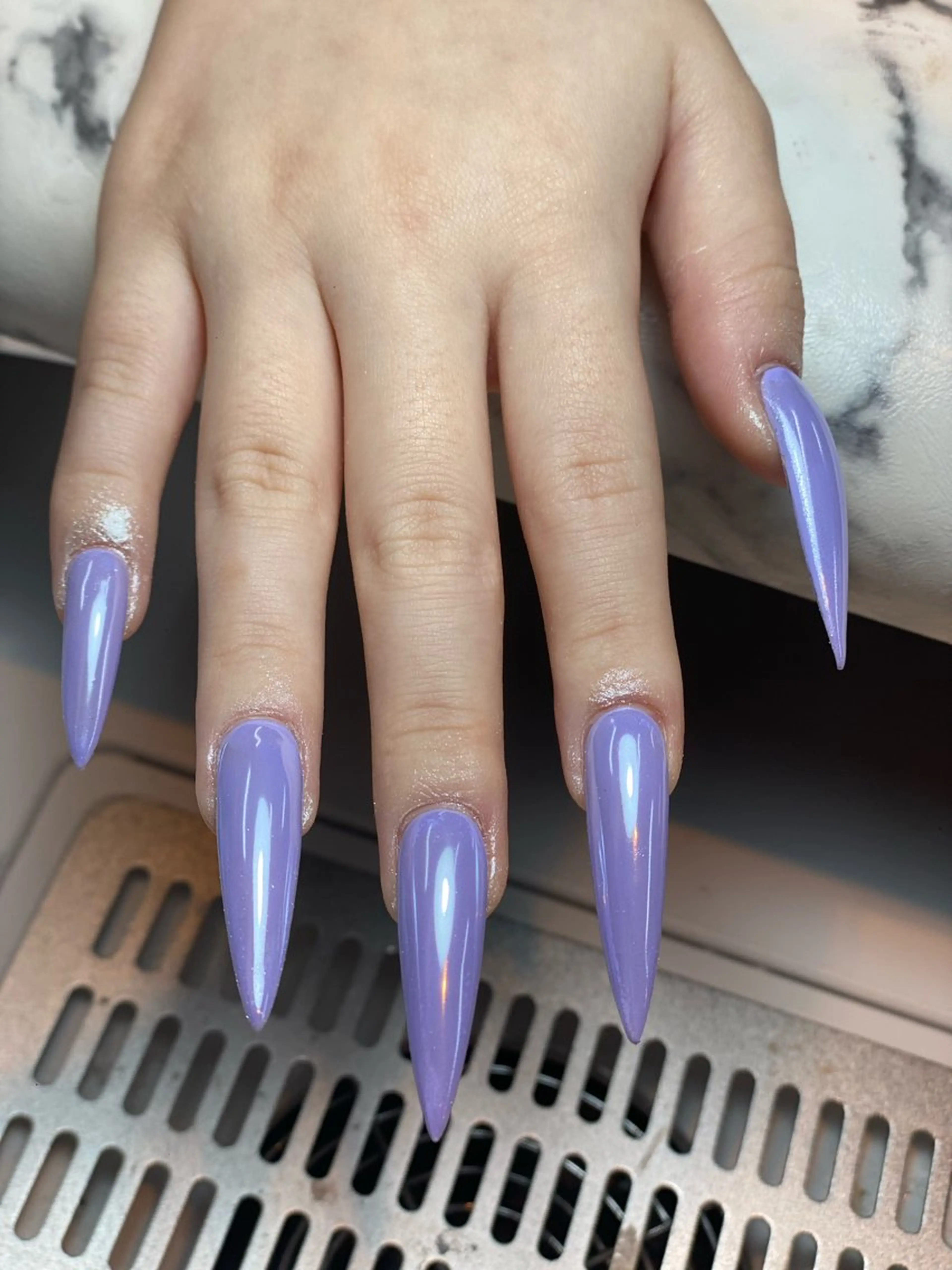ネイル チークネイル グラデーション キラキラネイル ラメ(グリッター) ラメグラデーション Rei _Nailのネイルデザイン