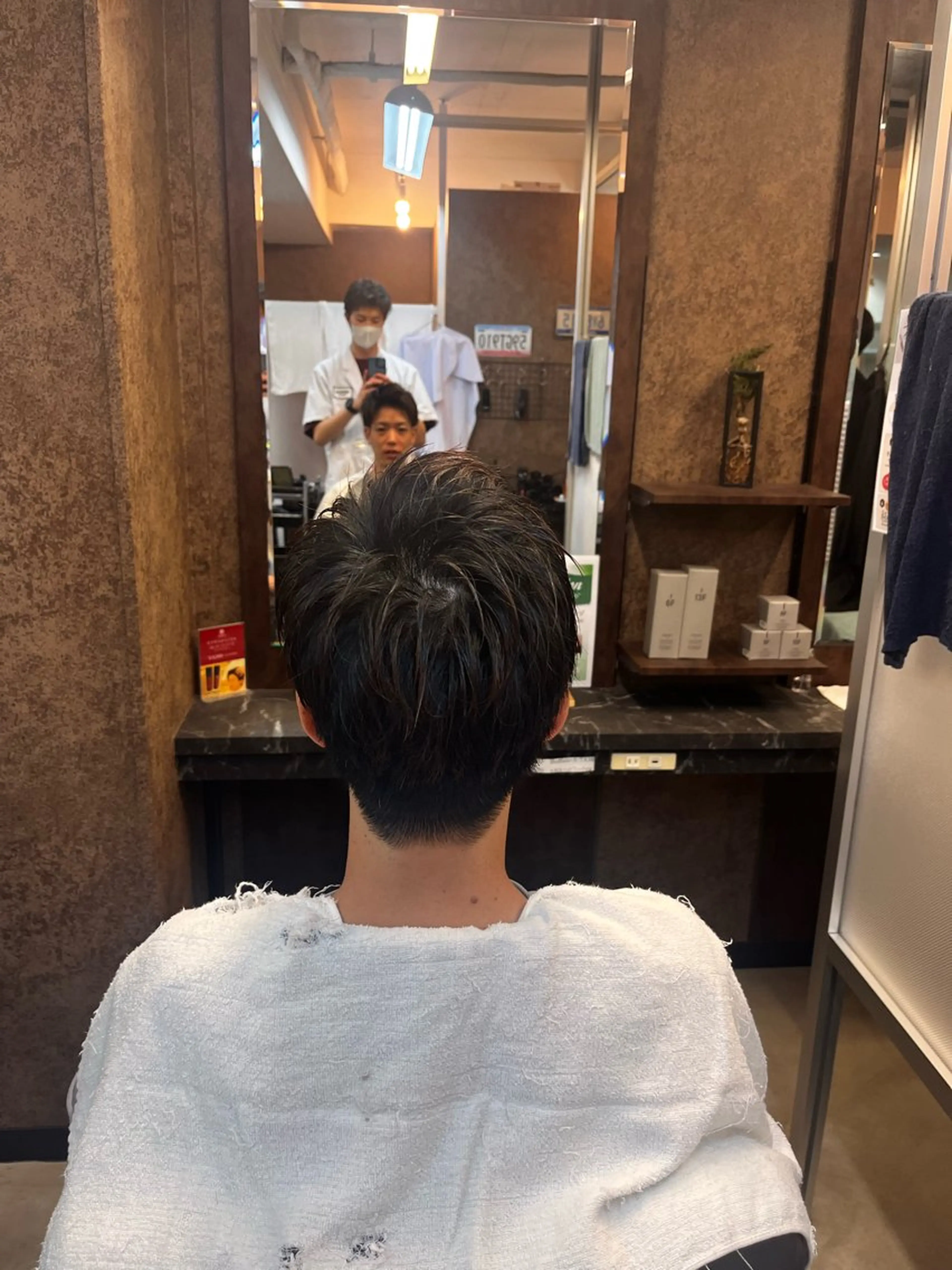 ショート メンズ 清水 寧生のヘアスタイル