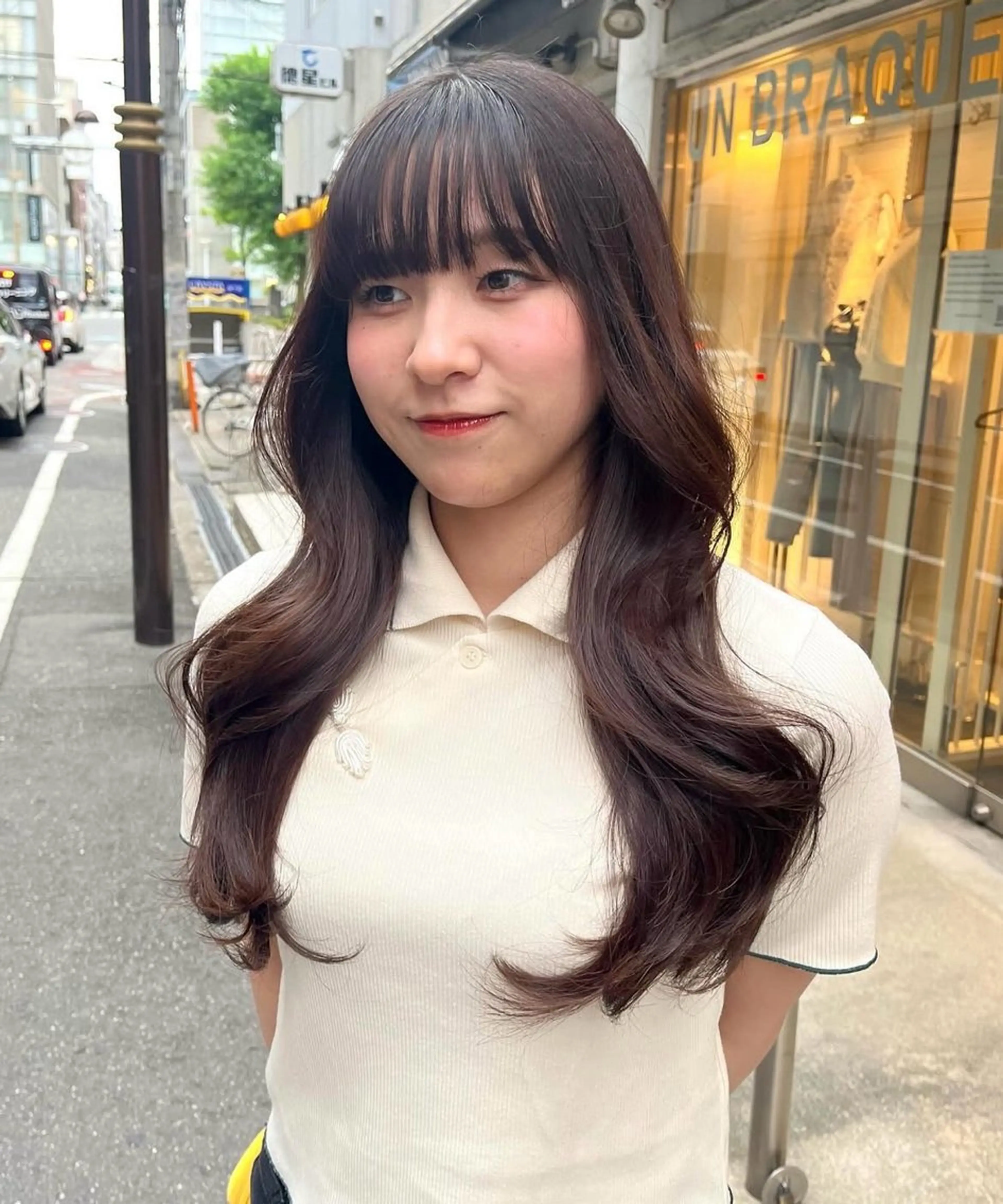 ロング ヘアカラー masa 心斎橋　美容室のヘアスタイル