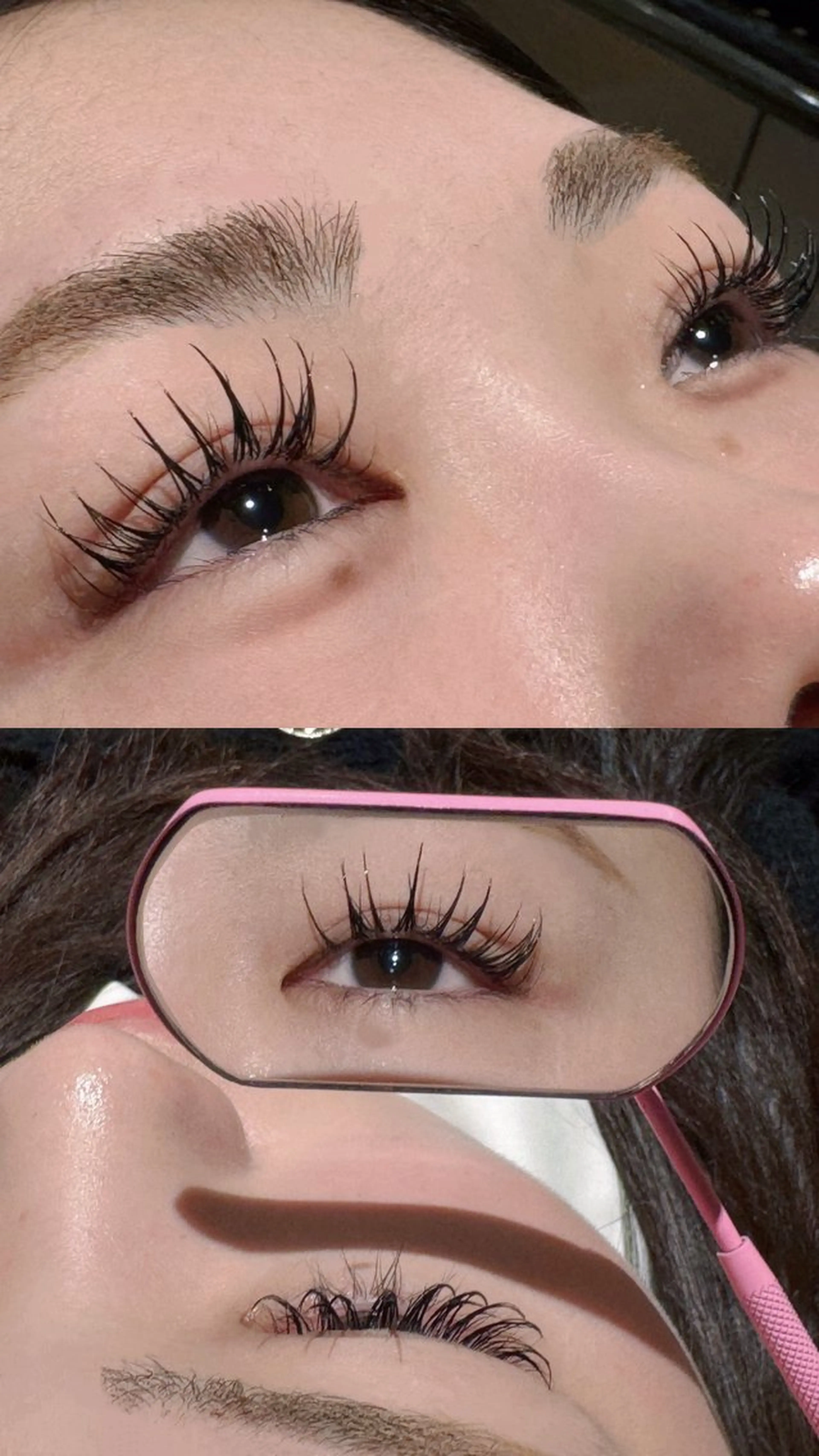 マツエク・マツパ フラットラッシュ マツパ アイリスト harukaのマツエク・マツパデザイン