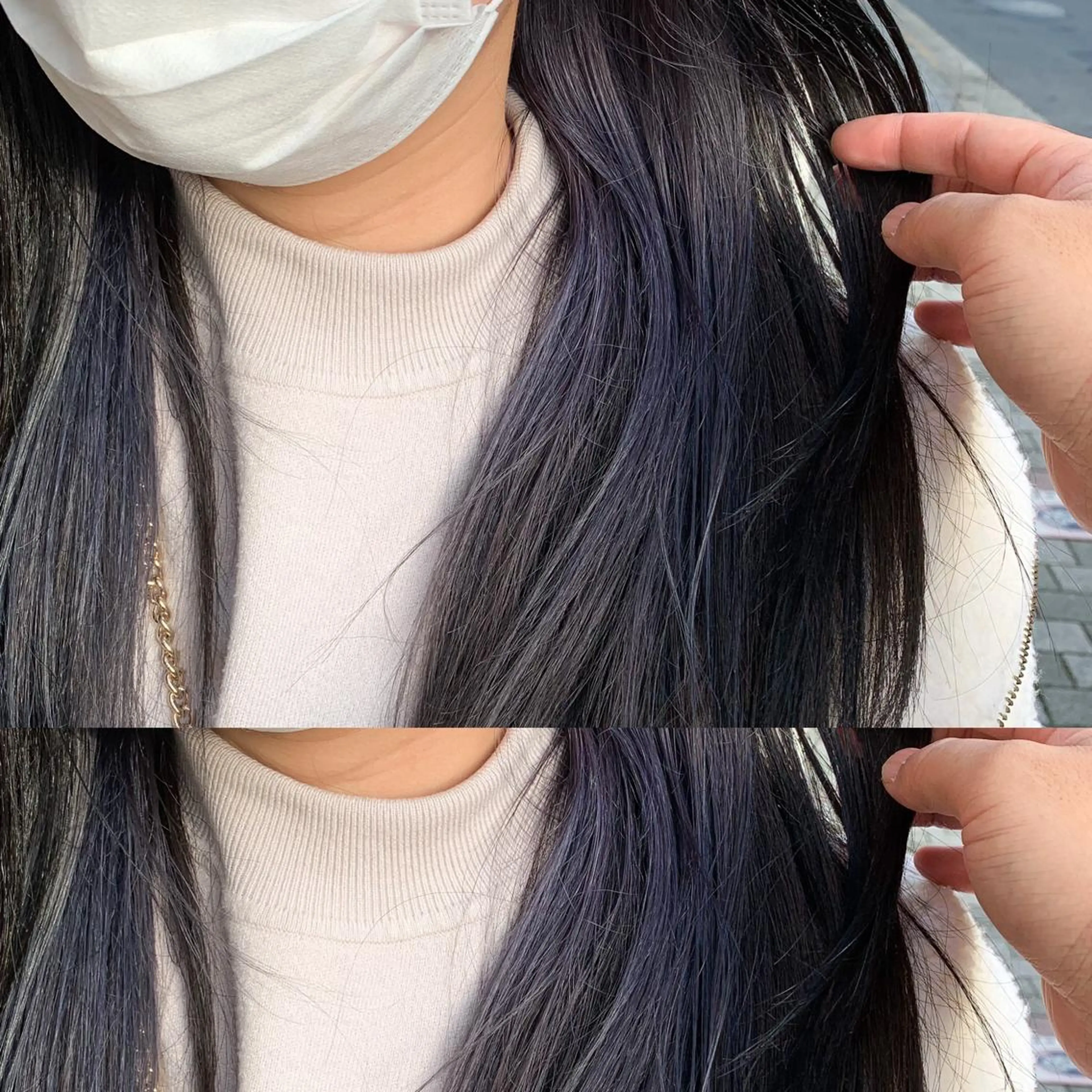 ロング 仁和山 健汰のヘアスタイル