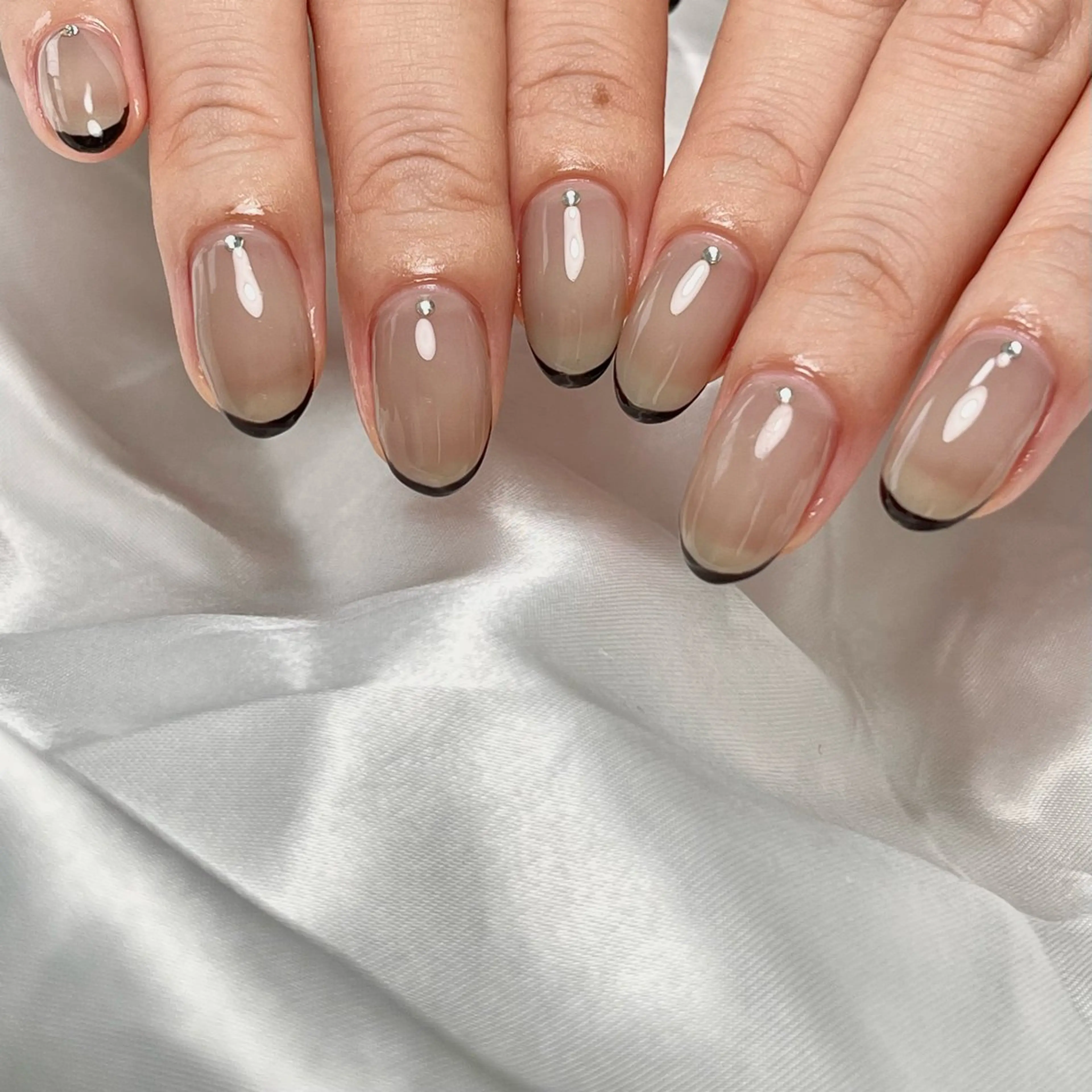 ネイル アートネイル 長さ出し 持ち込み ハンドネイル RE SALONのネイルデザイン