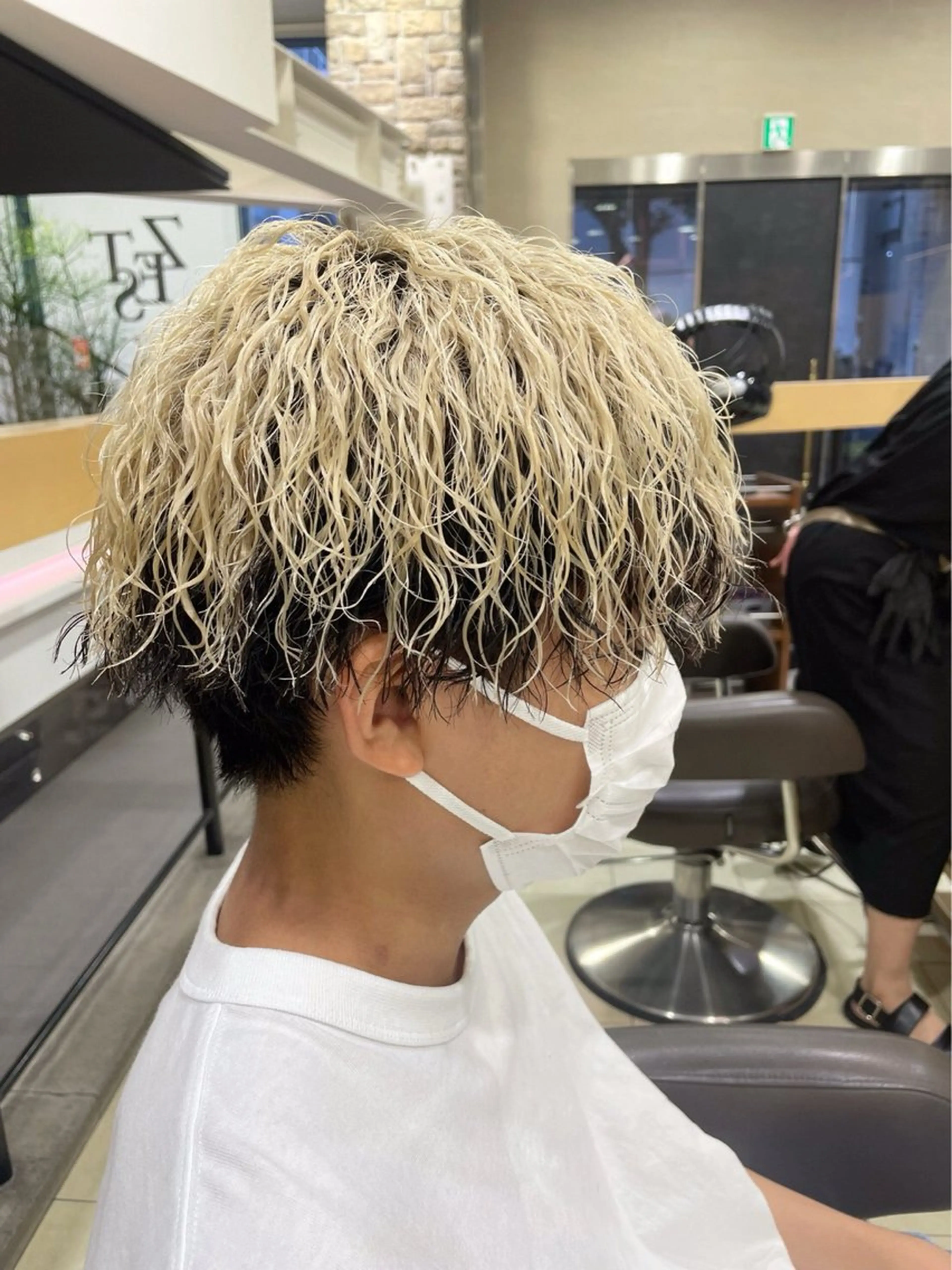 【ツイストスパイラル】メンズカット＋ツイストスパイラルパーマの写真