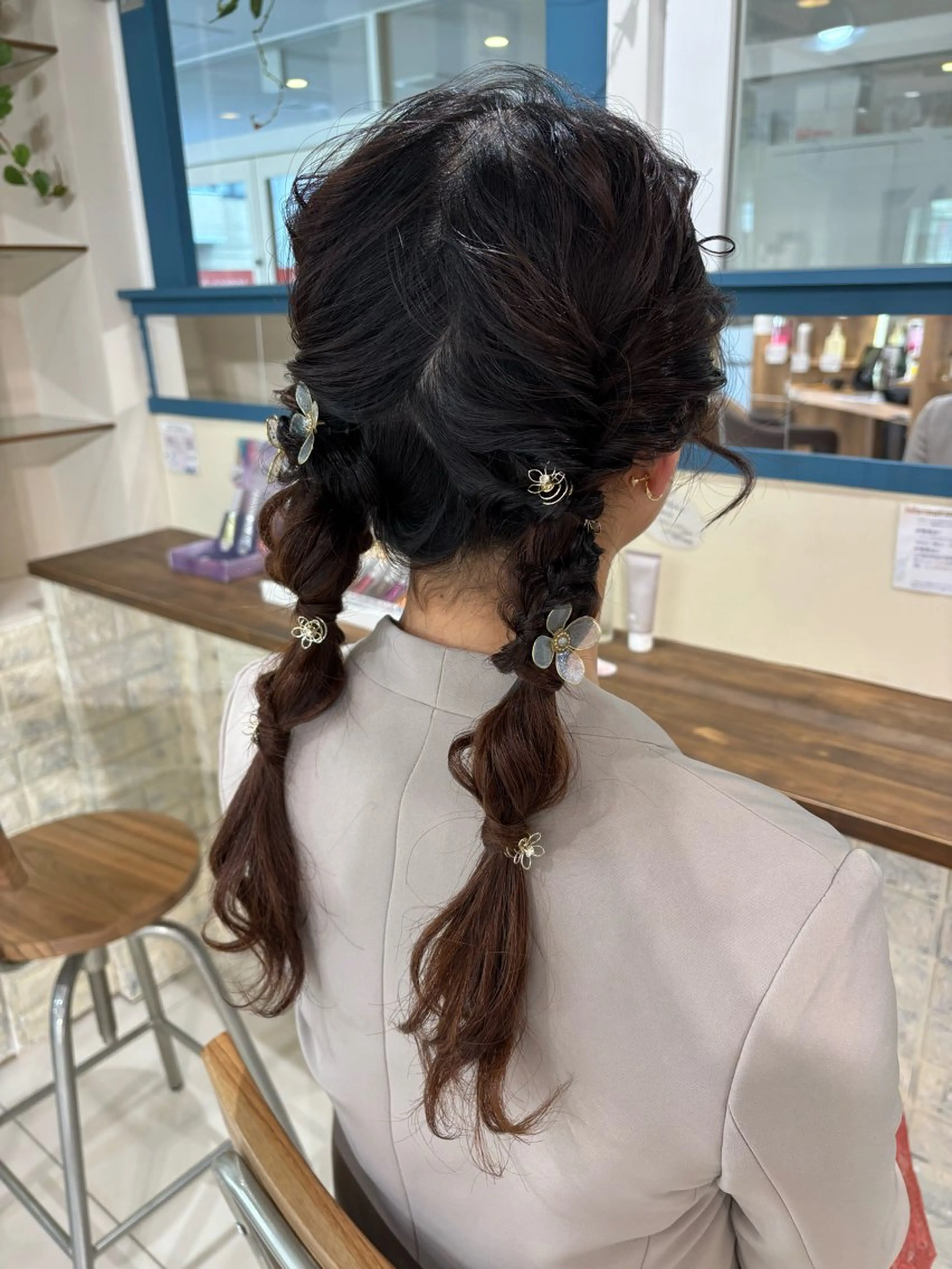 ヘアアレンジ 広がり、まとまらない お悩み改善/ 中田のヘアスタイル