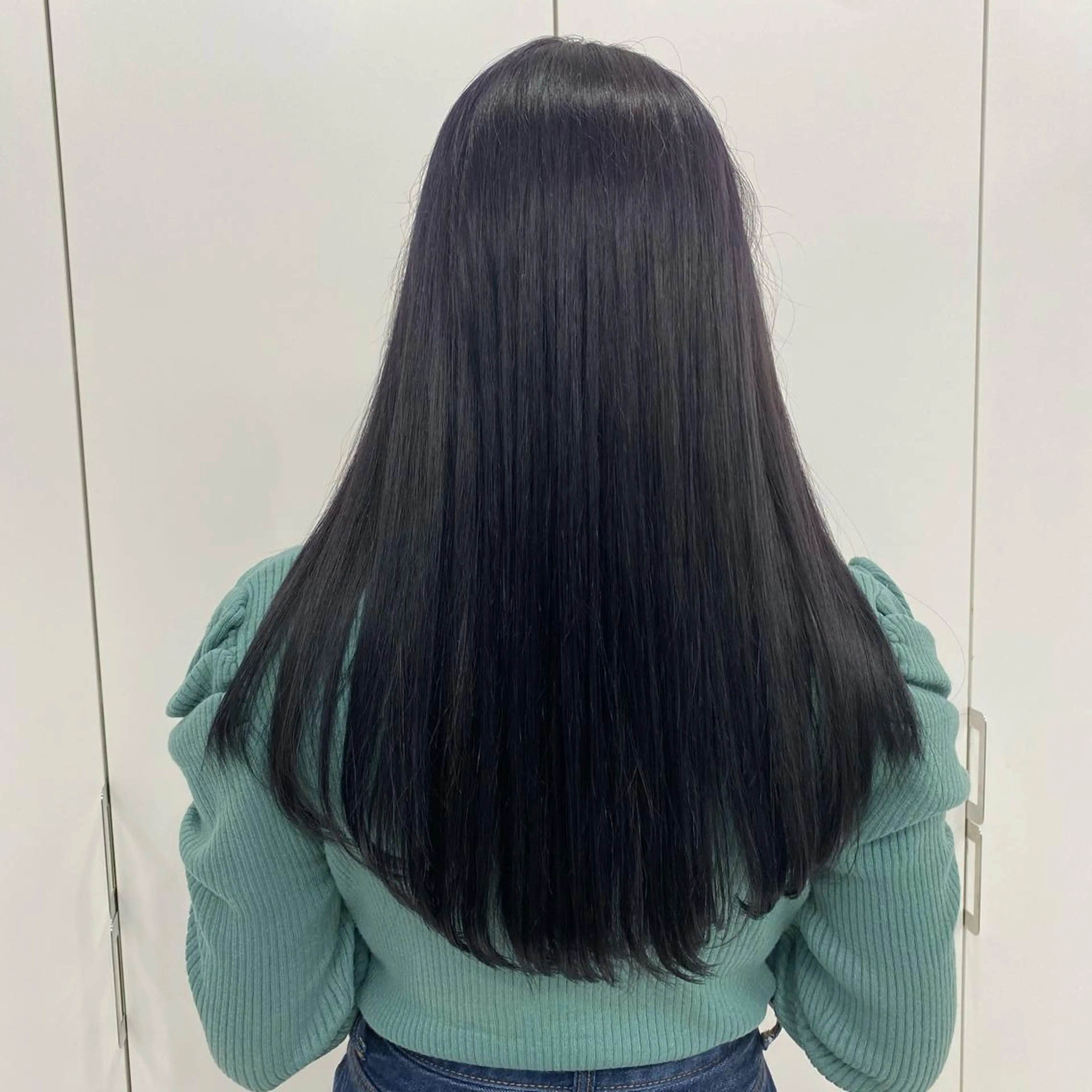 セミロング ヘアアレンジ 髪質改善 縮毛矯正 ♡上品韓国髪♡ブラ ウン/SAYATOのヘアスタイル