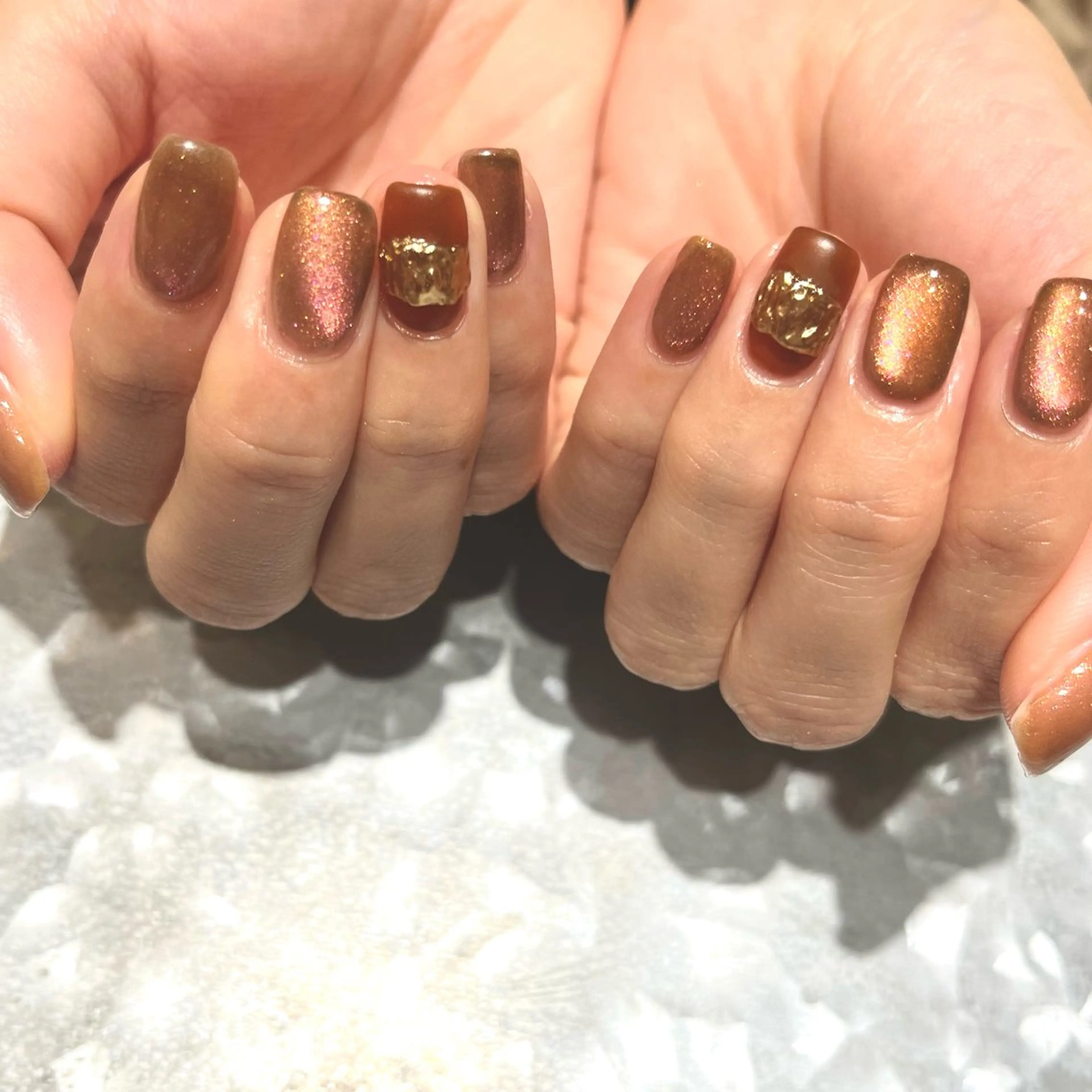 ネイル マグネットネイル TRAM-nail moriizumiのネイルデザイン