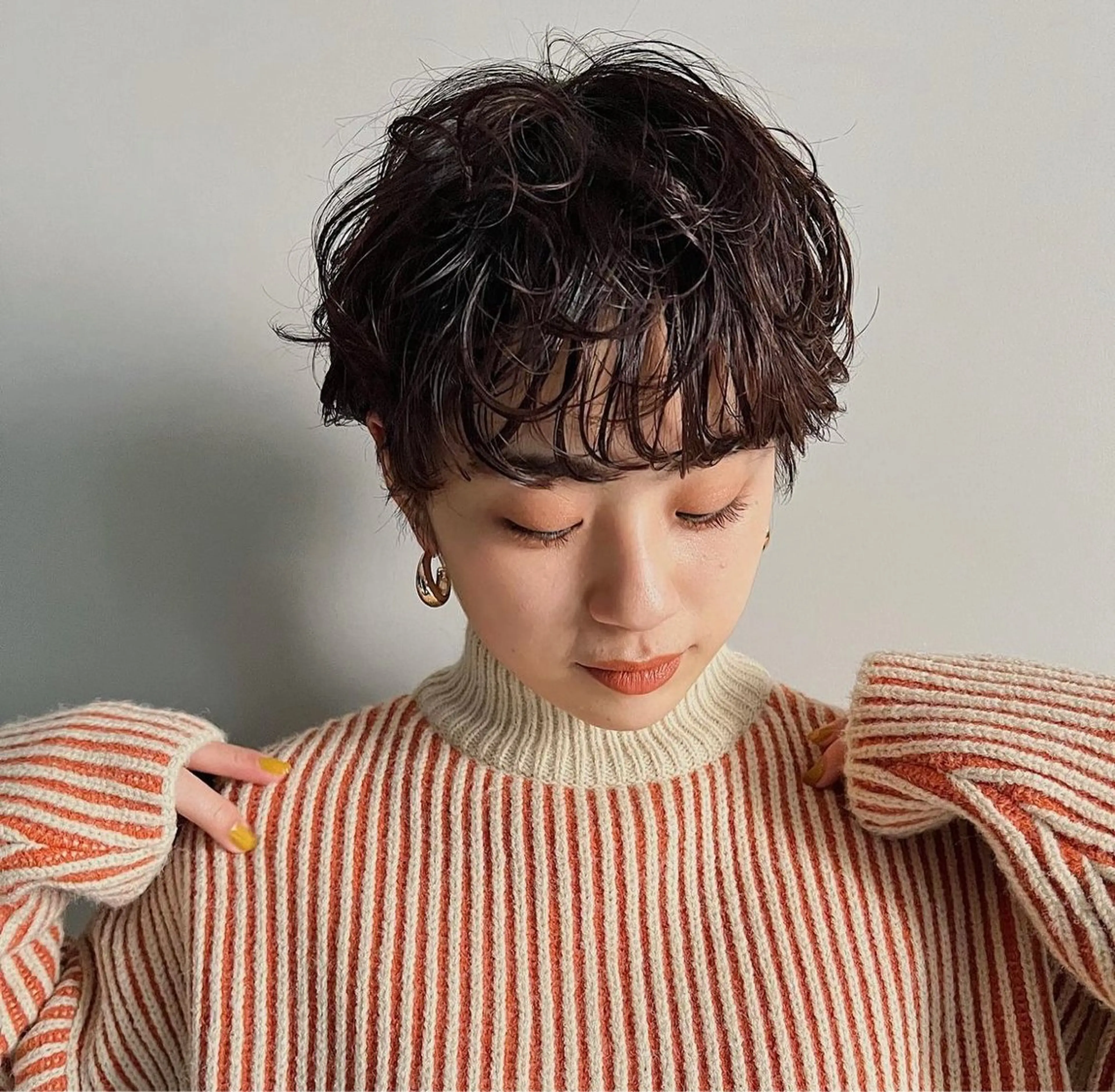 ショート パーマ ショートヘア 似合わせカット /カラー/たきのヘアスタイル