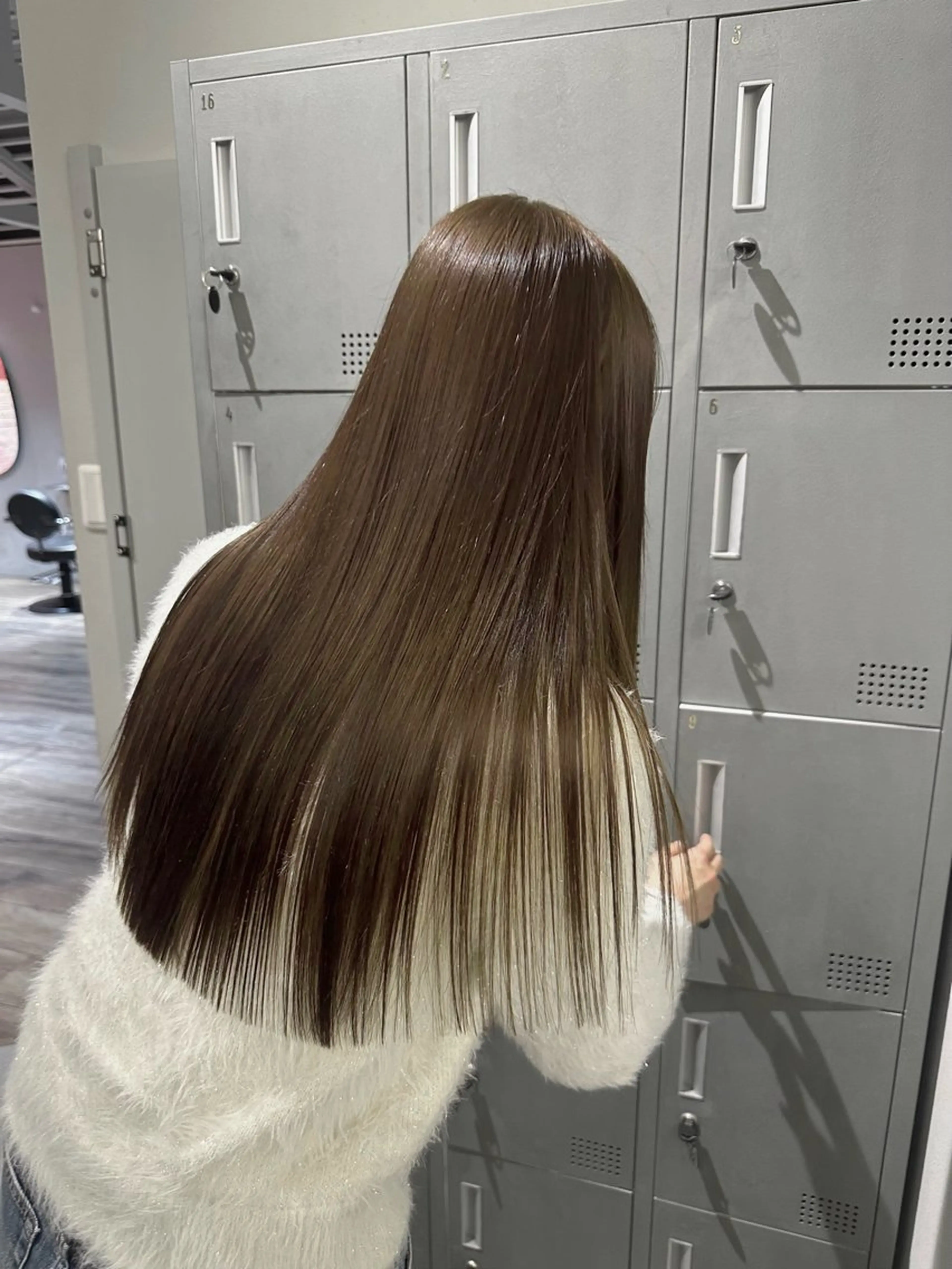 【 三国店出勤  ̖́-】カット+プレミアムカラー✧︎*シャンプー＆ブロー付き🫧の写真