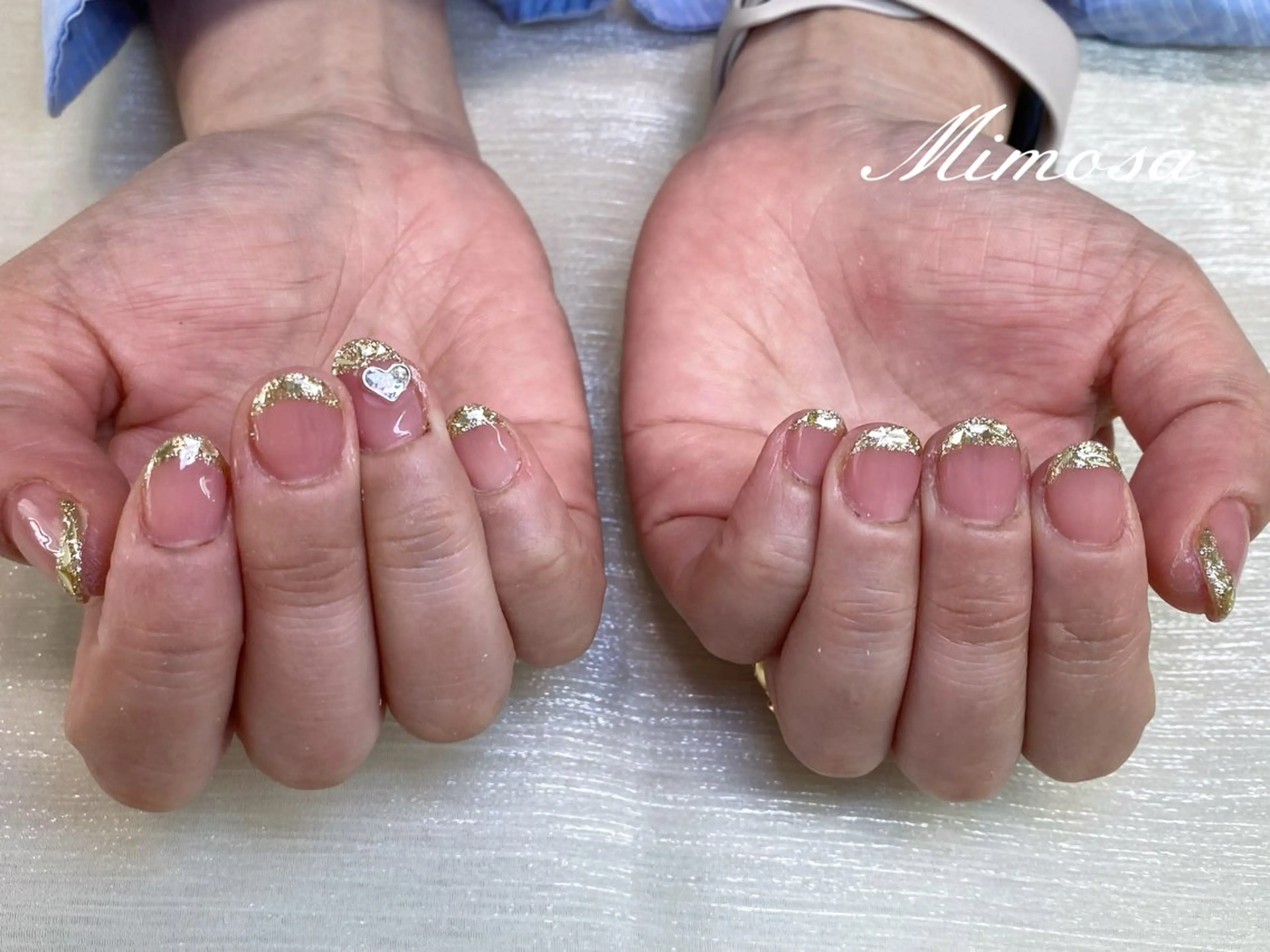 ネイル ハンドネイル 💛Mimosa💛 吉祥寺のネイルデザイン