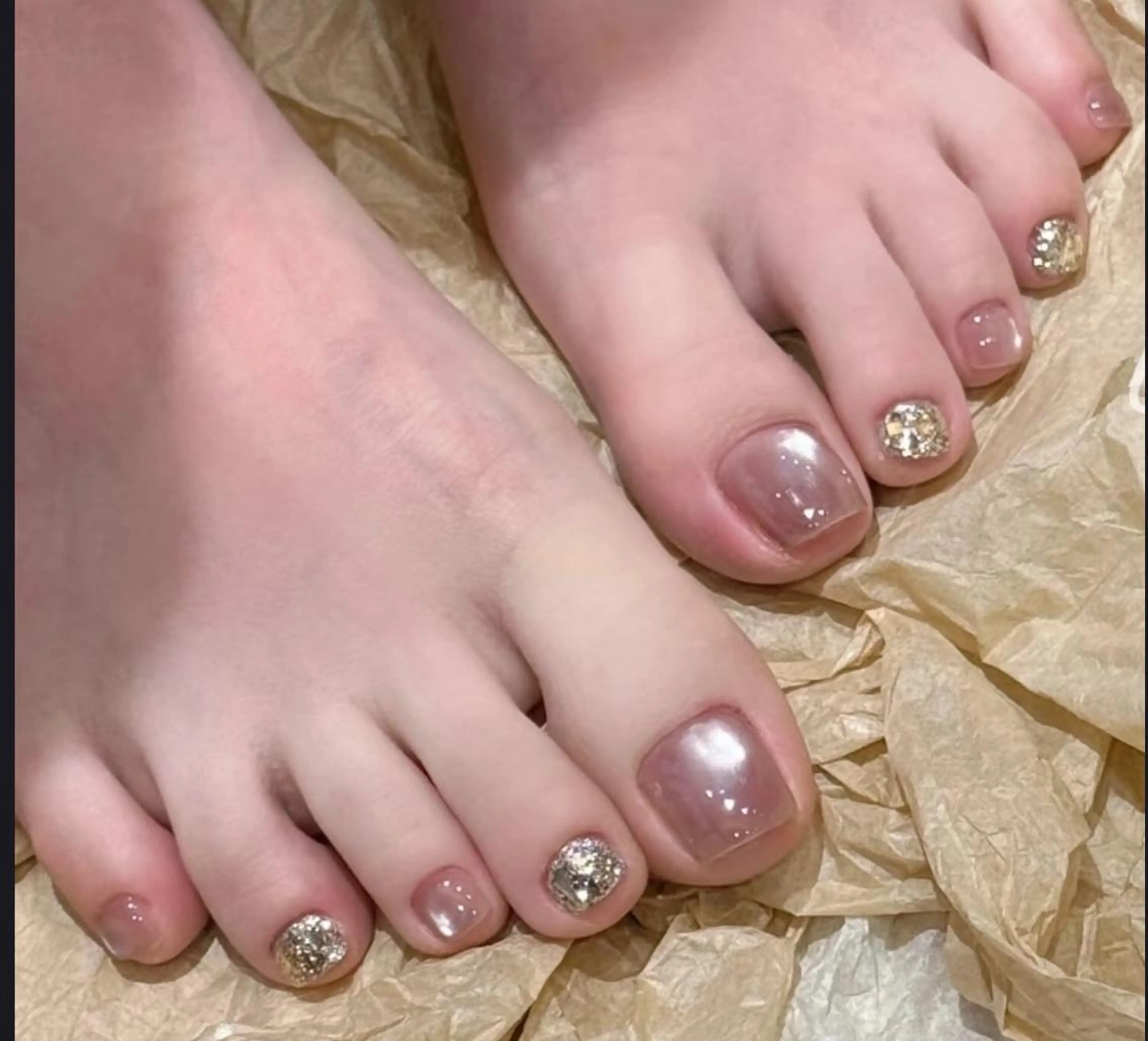 ネイル フットネイル 💫 Tsuki_Nailのネイルデザイン