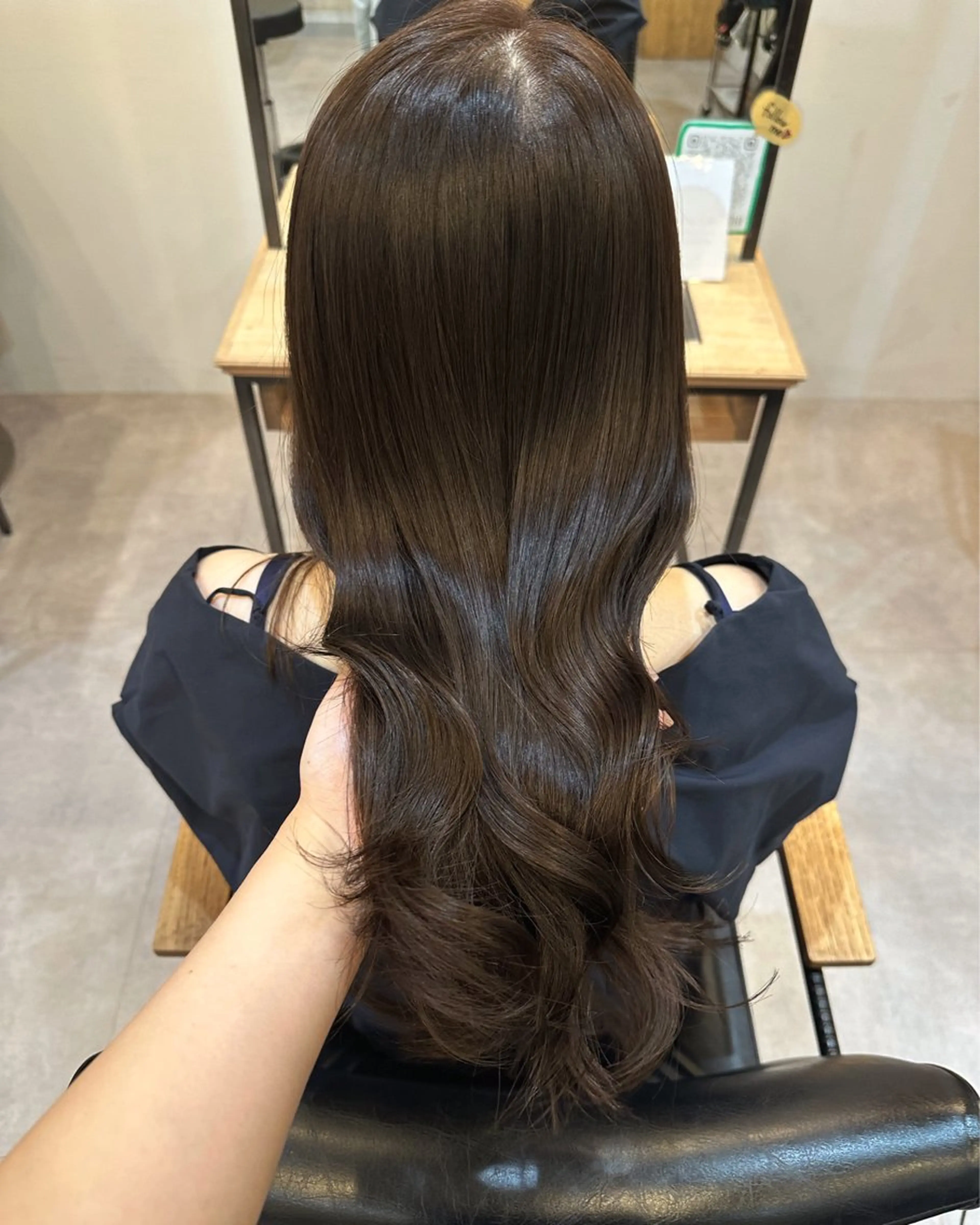 セミロング カラー 透明感カラー/京橋/ reikoのヘアスタイル