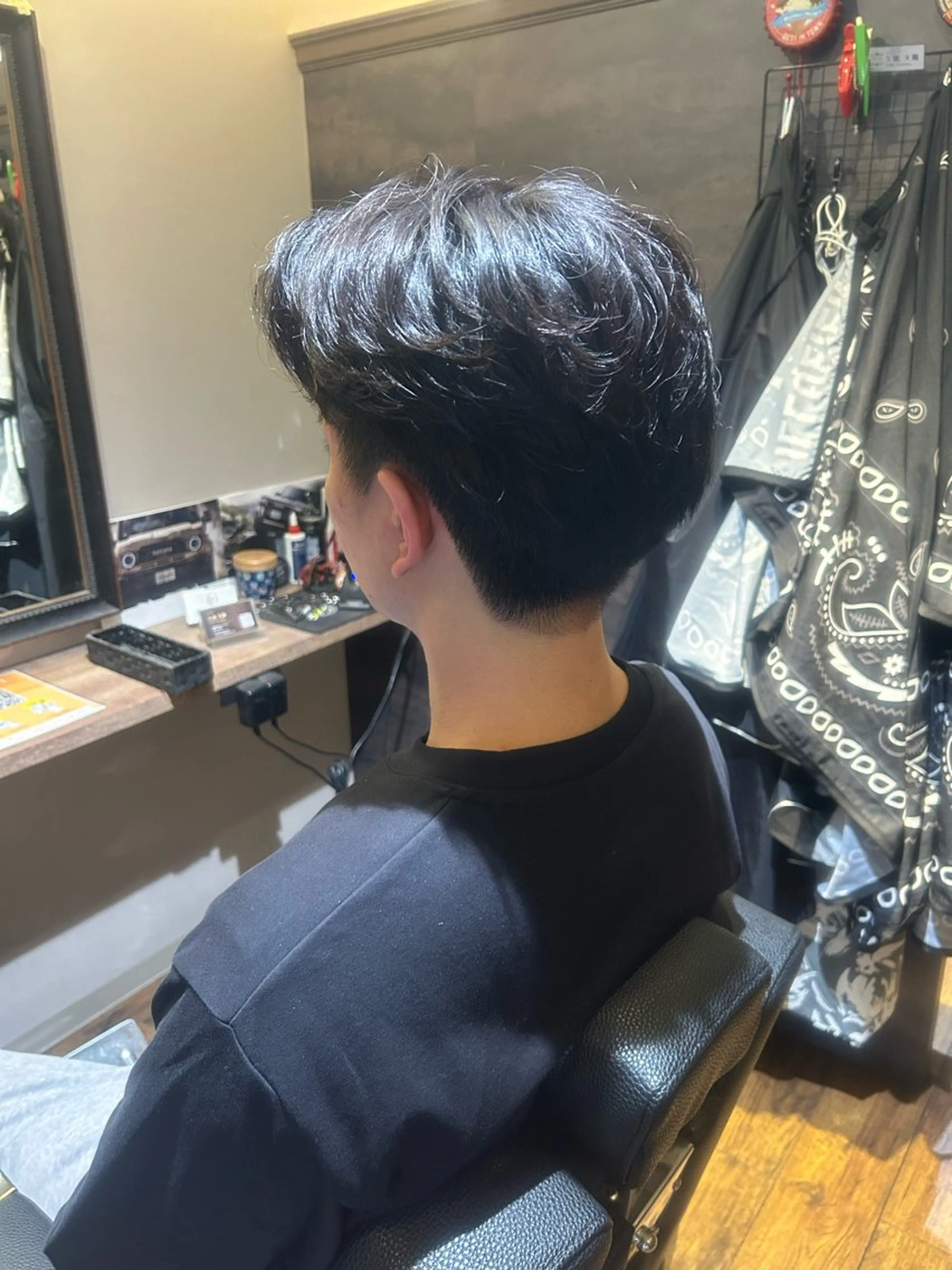 ミディアム ex-fa for men 早藤朋哉のヘアスタイル