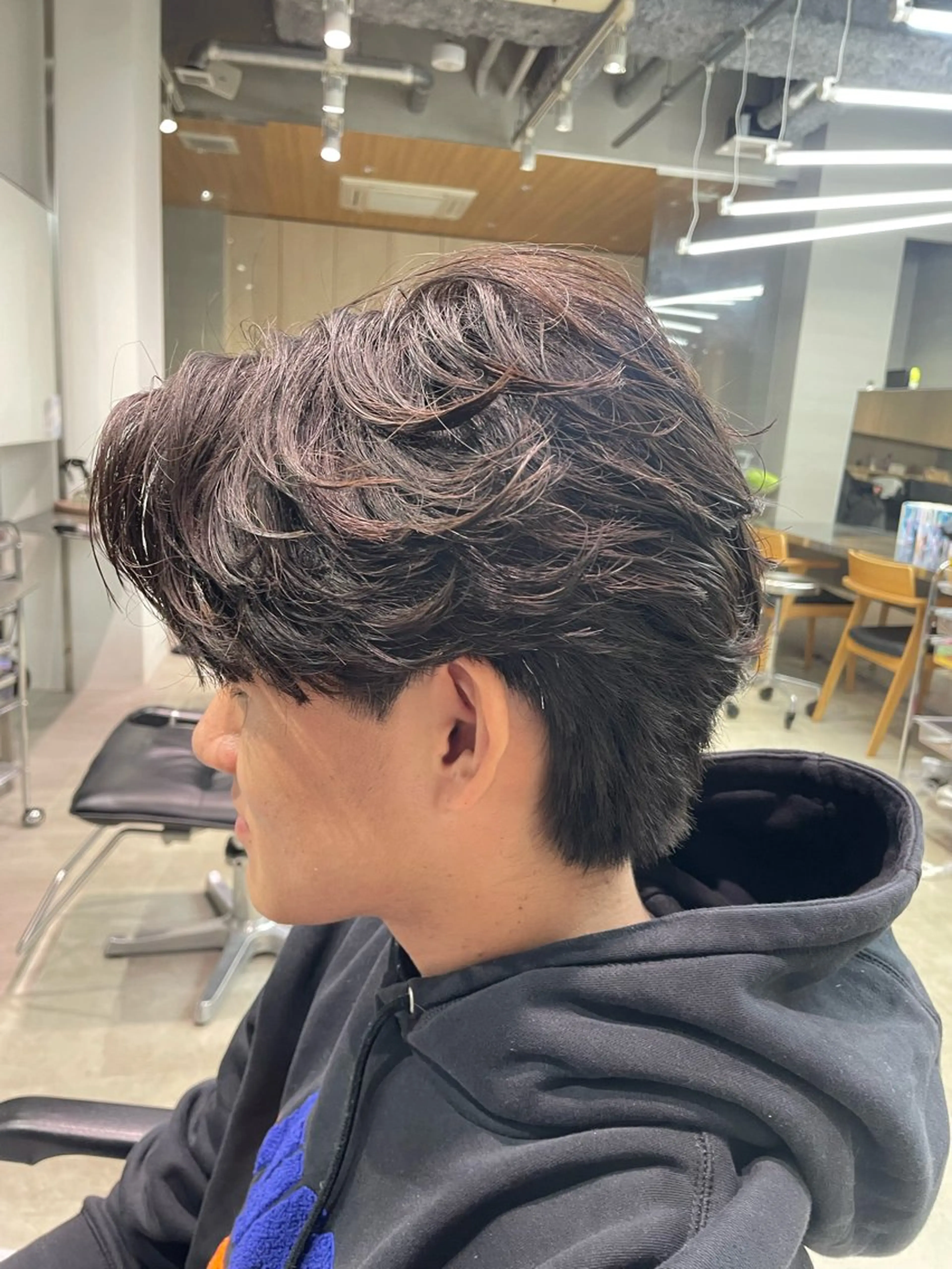 パーマ メンズ カット パーマ fifth天神 パーマ特化/石橋航海のヘアスタイル