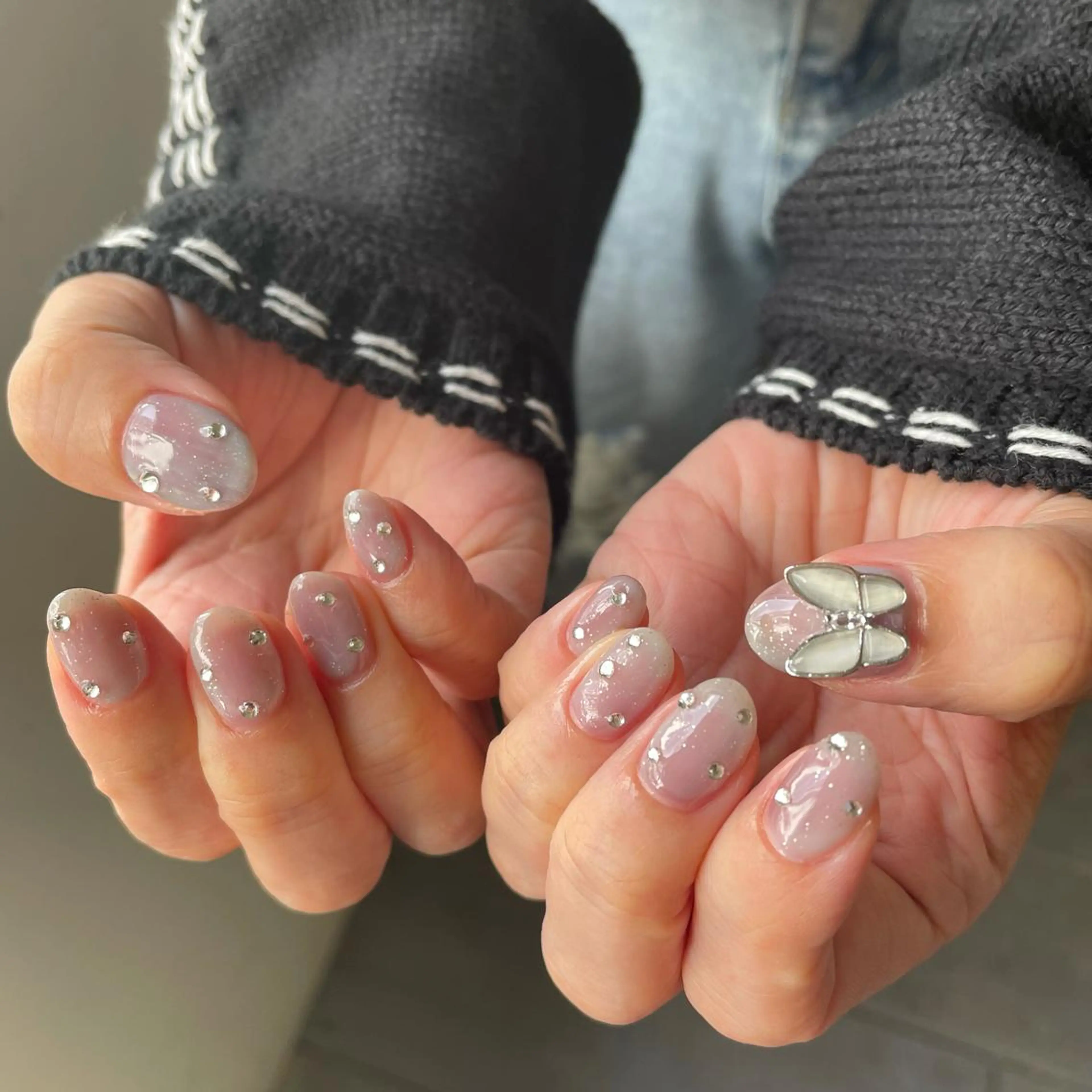 ネイル 持ち込み シンプルネイル SOL所属・SOL　nail イマナカのネイルデザイン