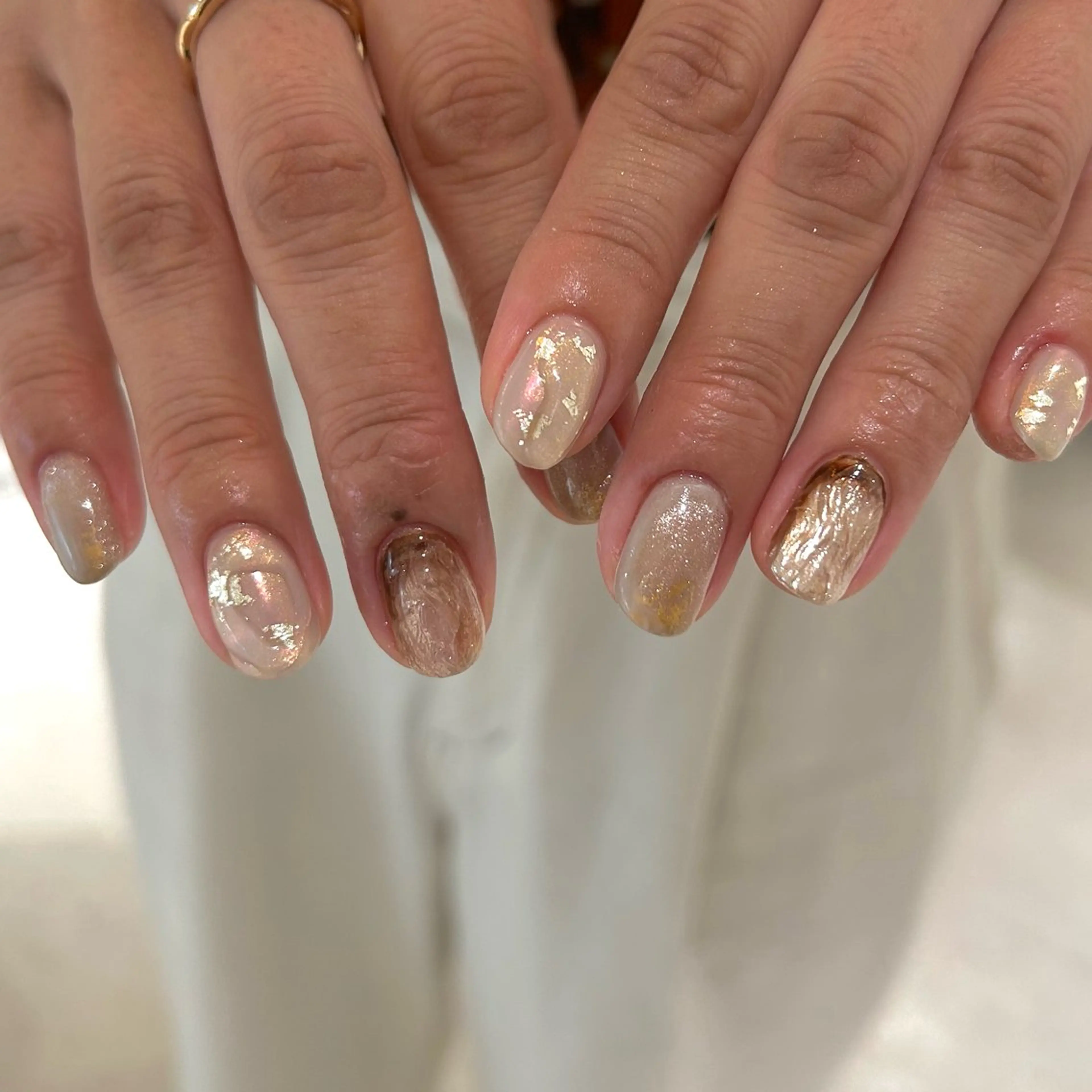 ネイル ハンドネイル ハンドケア lily 立川 MIZUKIのネイルデザイン