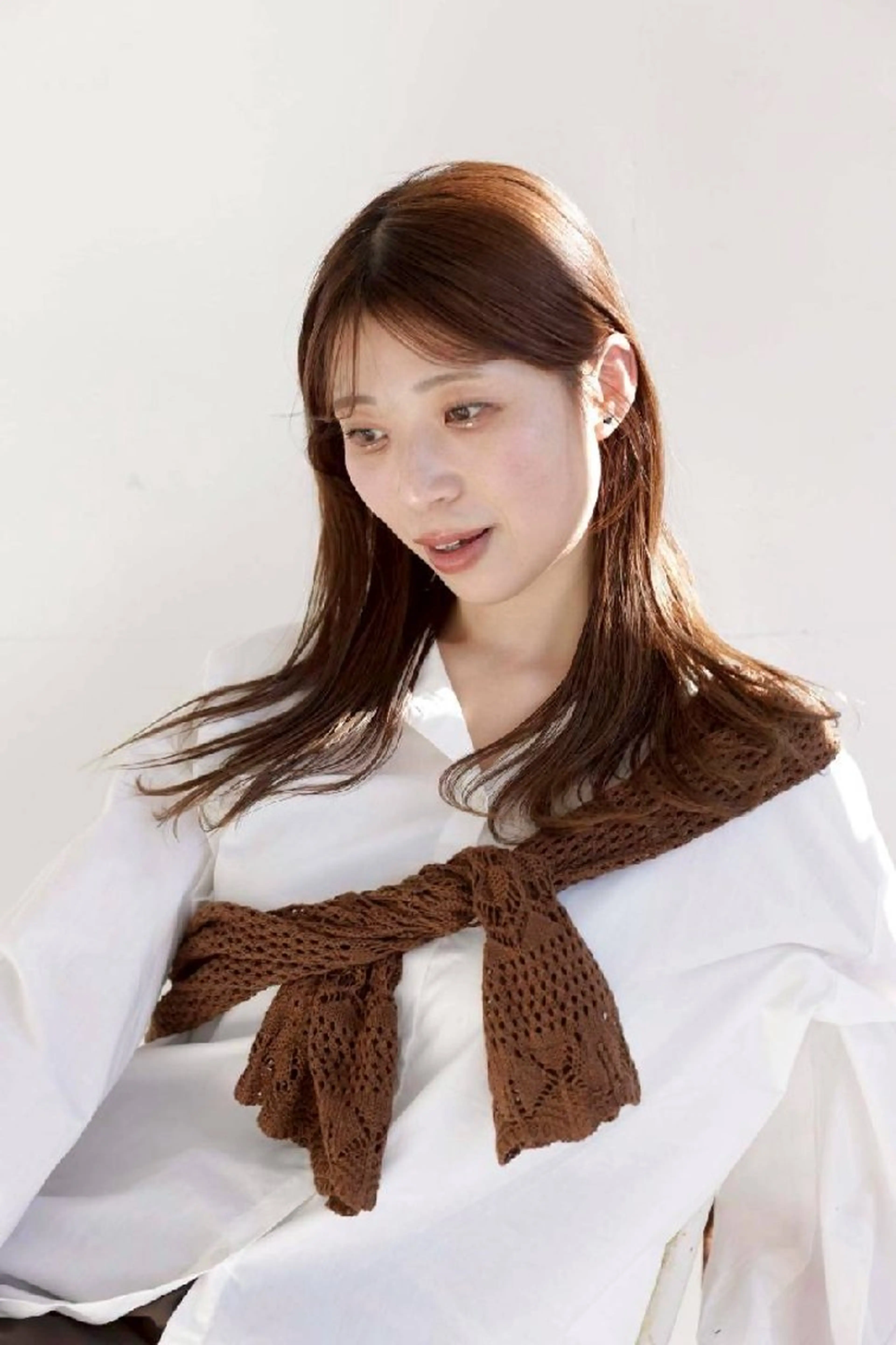 カラー 束感まつぱ🥑🤍 NATUKI🤍のヘアスタイル