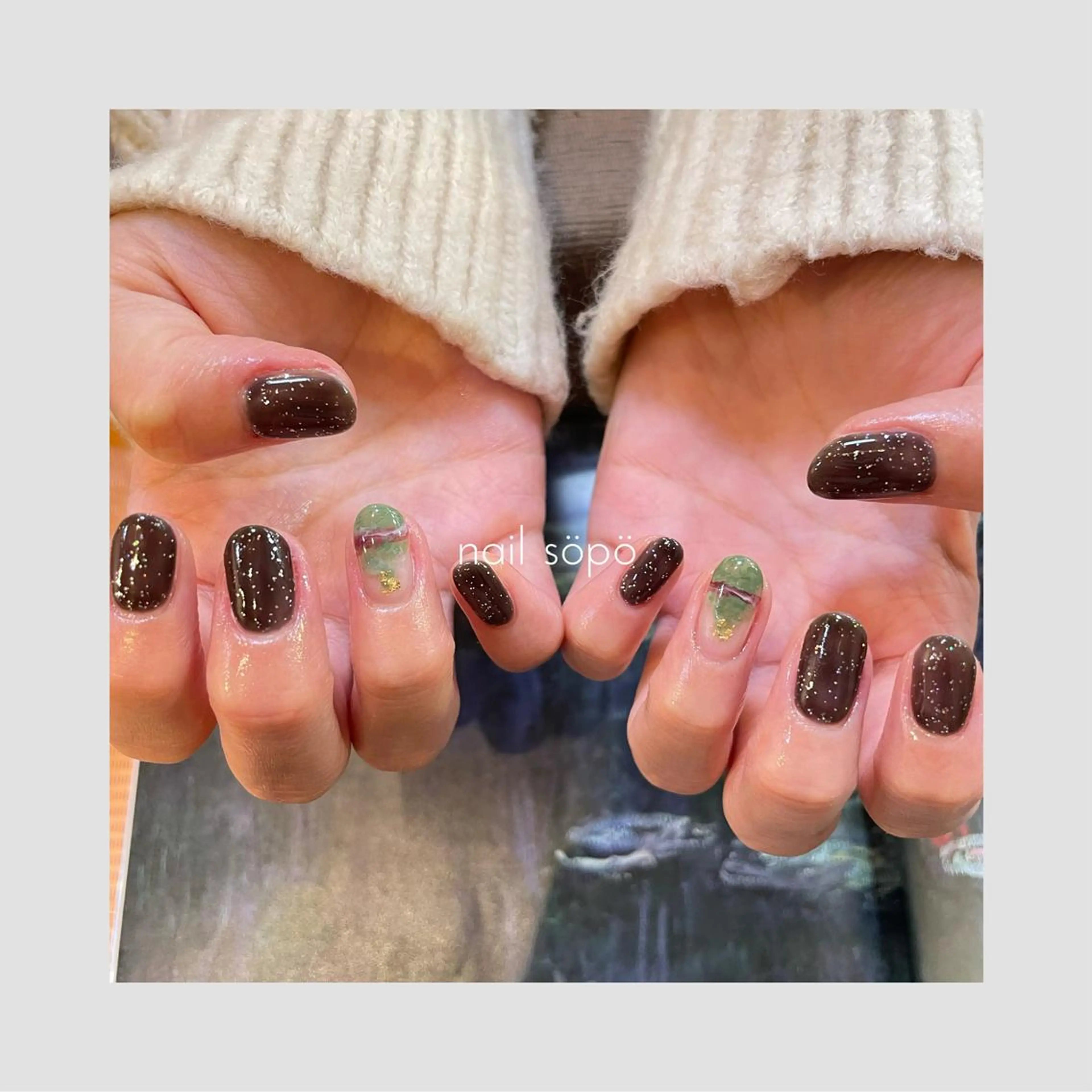 ネイル 自由が丘✳︎奥沢 nail söpöのネイルデザイン