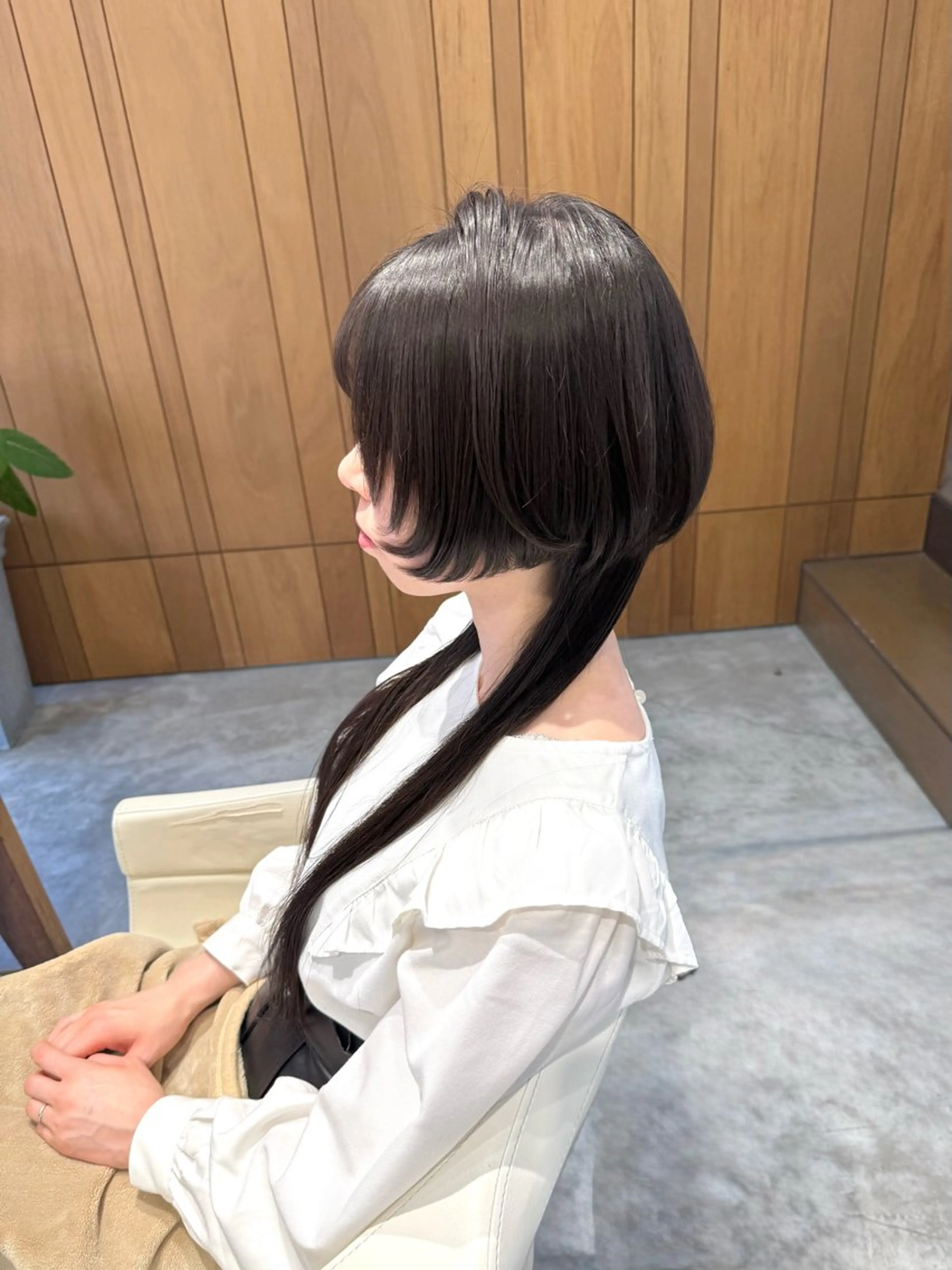 ロング ロング ウルフカット カット WATANABE MISAKIのヘアスタイル