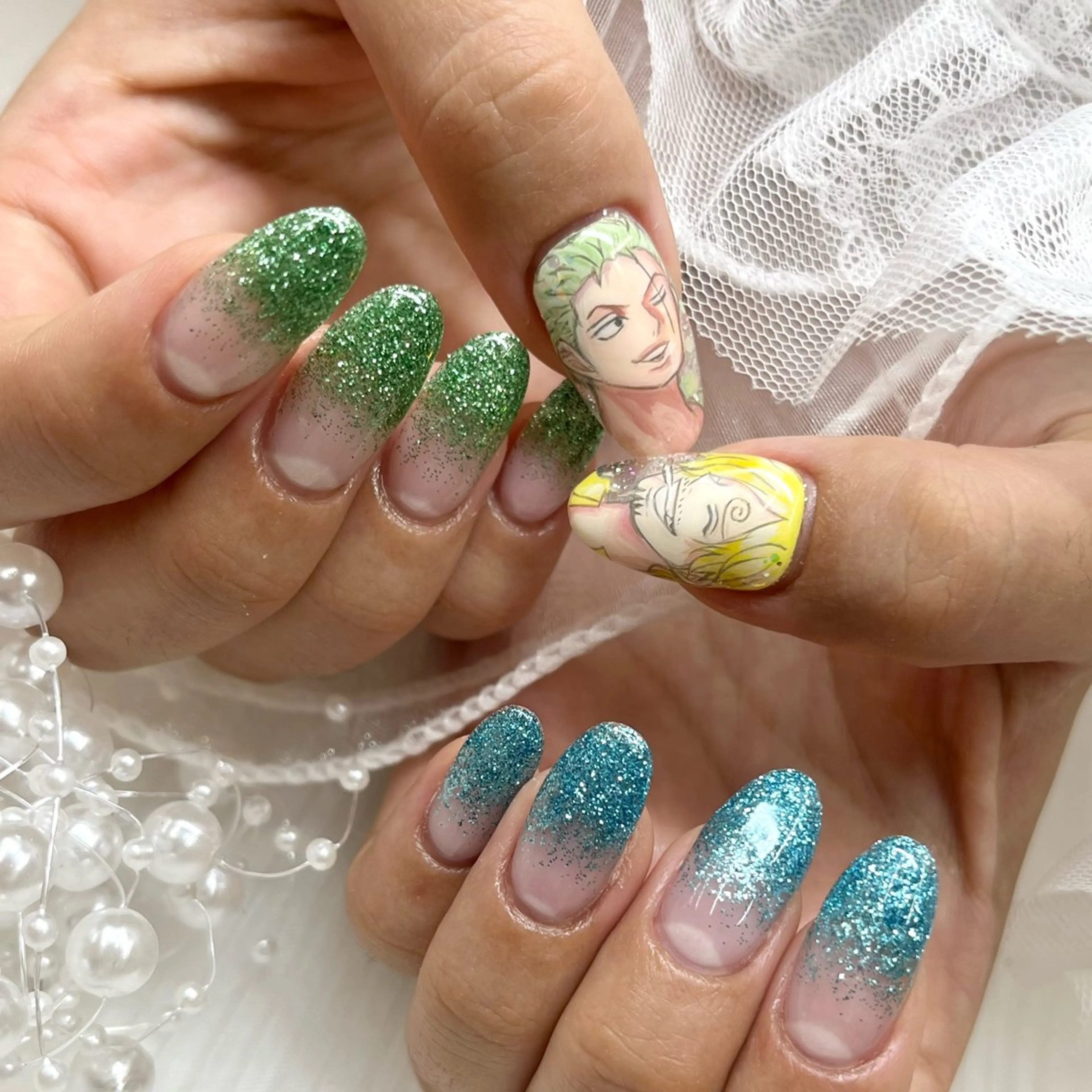 ネイル ハンドネイル 池袋痛ネイル Nok. 渡辺のネイルデザイン