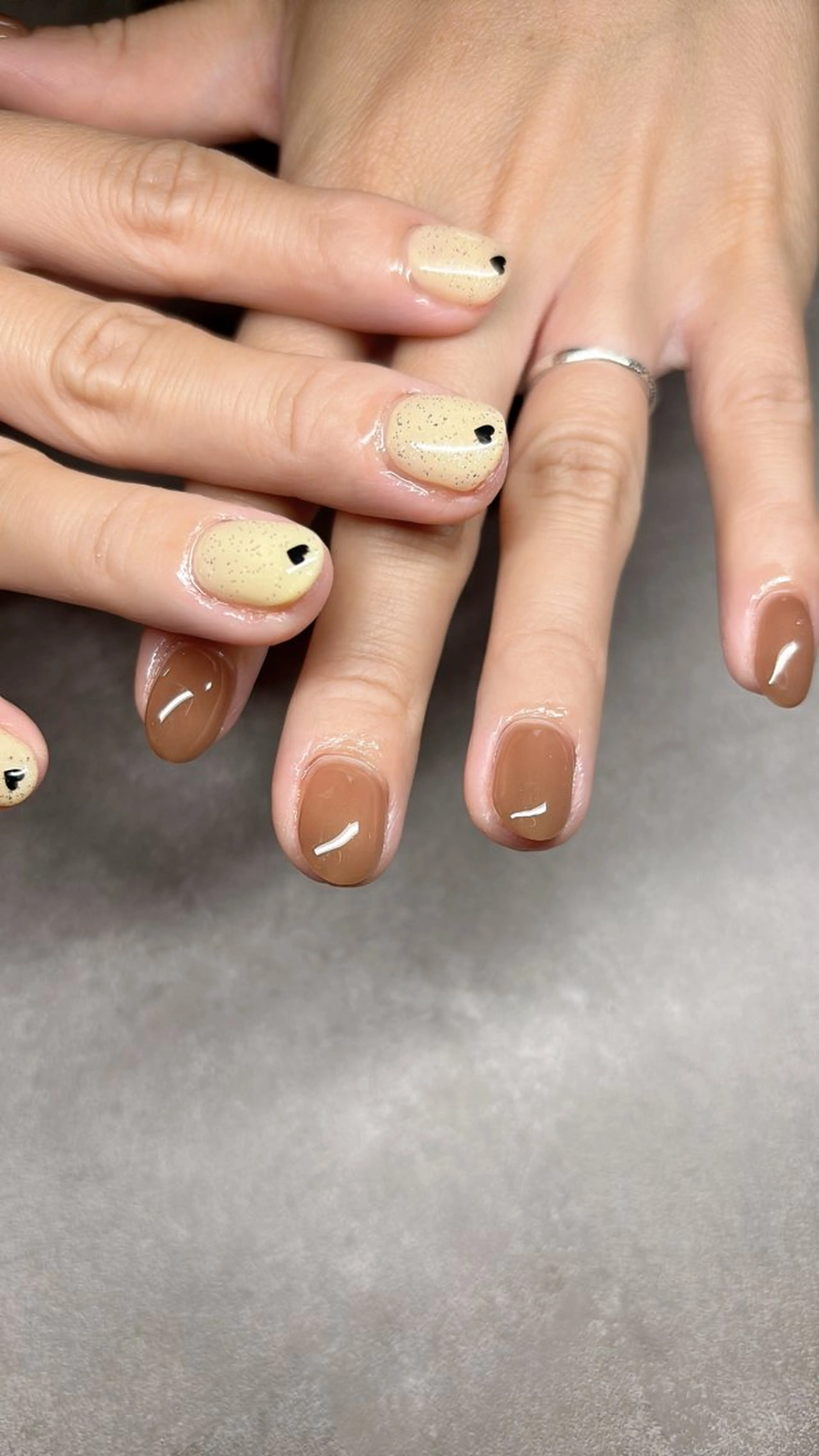 ネイル 韓国ネイル ロングネイル 持ち込み ショートネイル シンプルネイル happiness nailのネイルデザイン