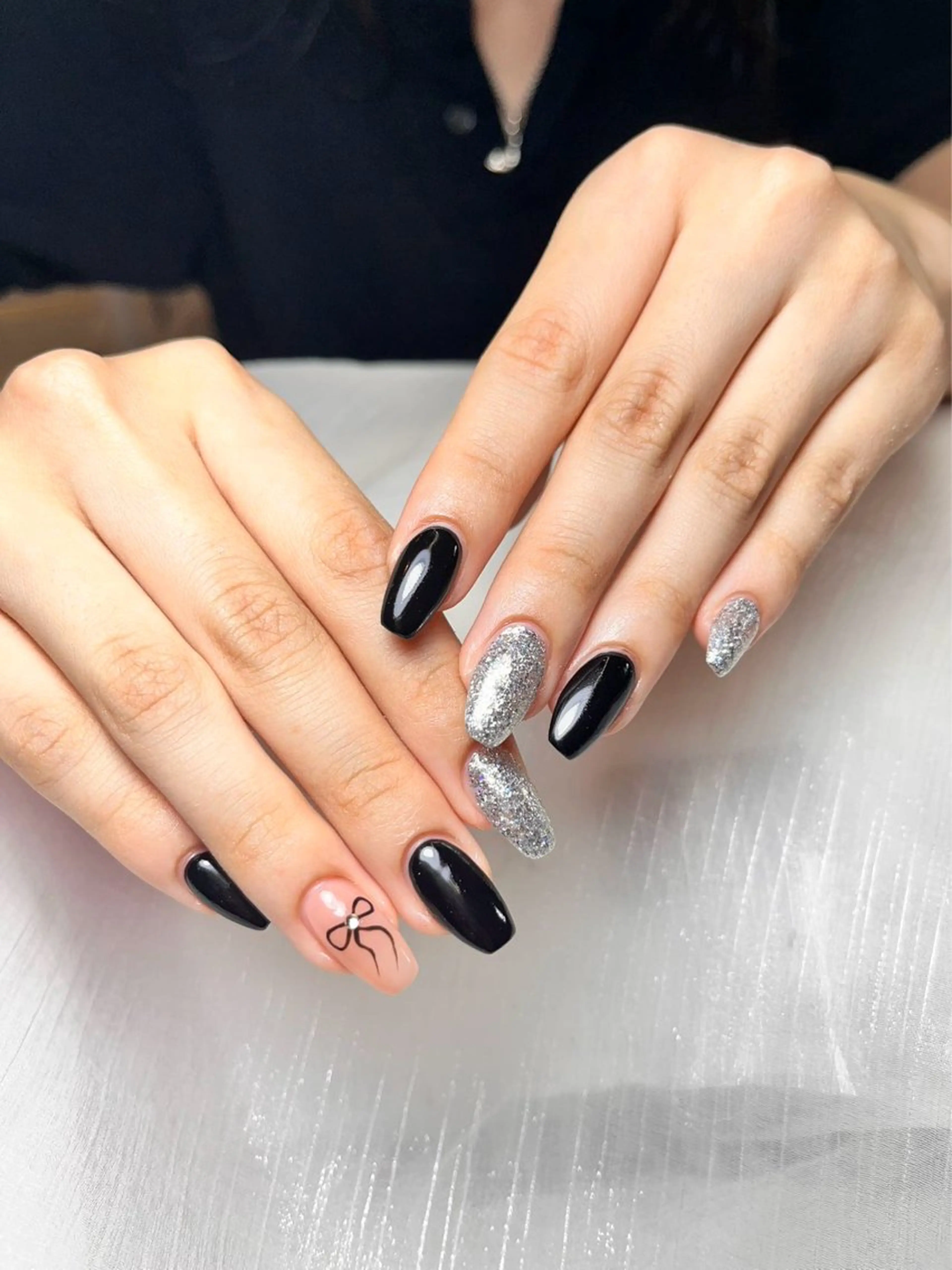 ネイル チークネイル 長さ出し フラッシュネイル フットネイル フレンチネイル Aina nail salonのネイルデザイン