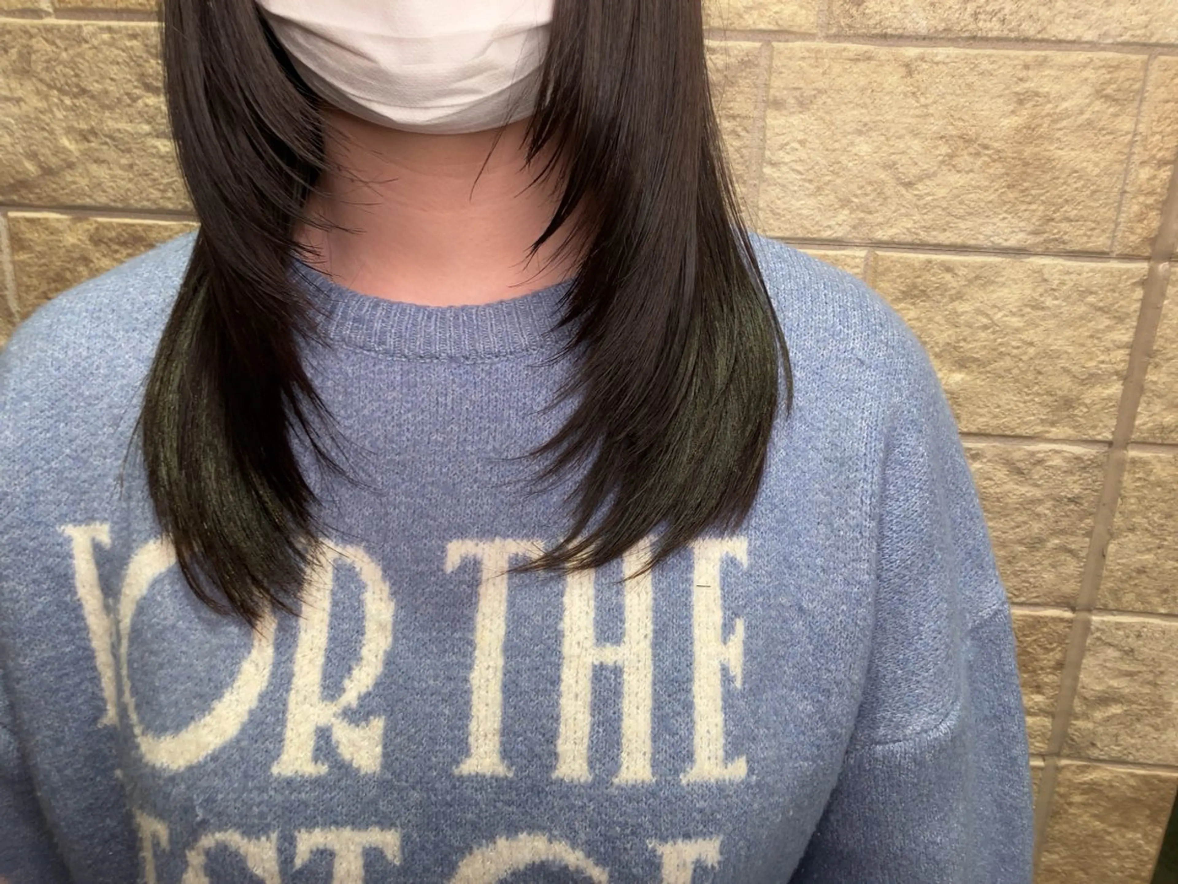 セミロング ハイレイヤー レイヤーカット SEA BELLE YASUのヘアスタイル