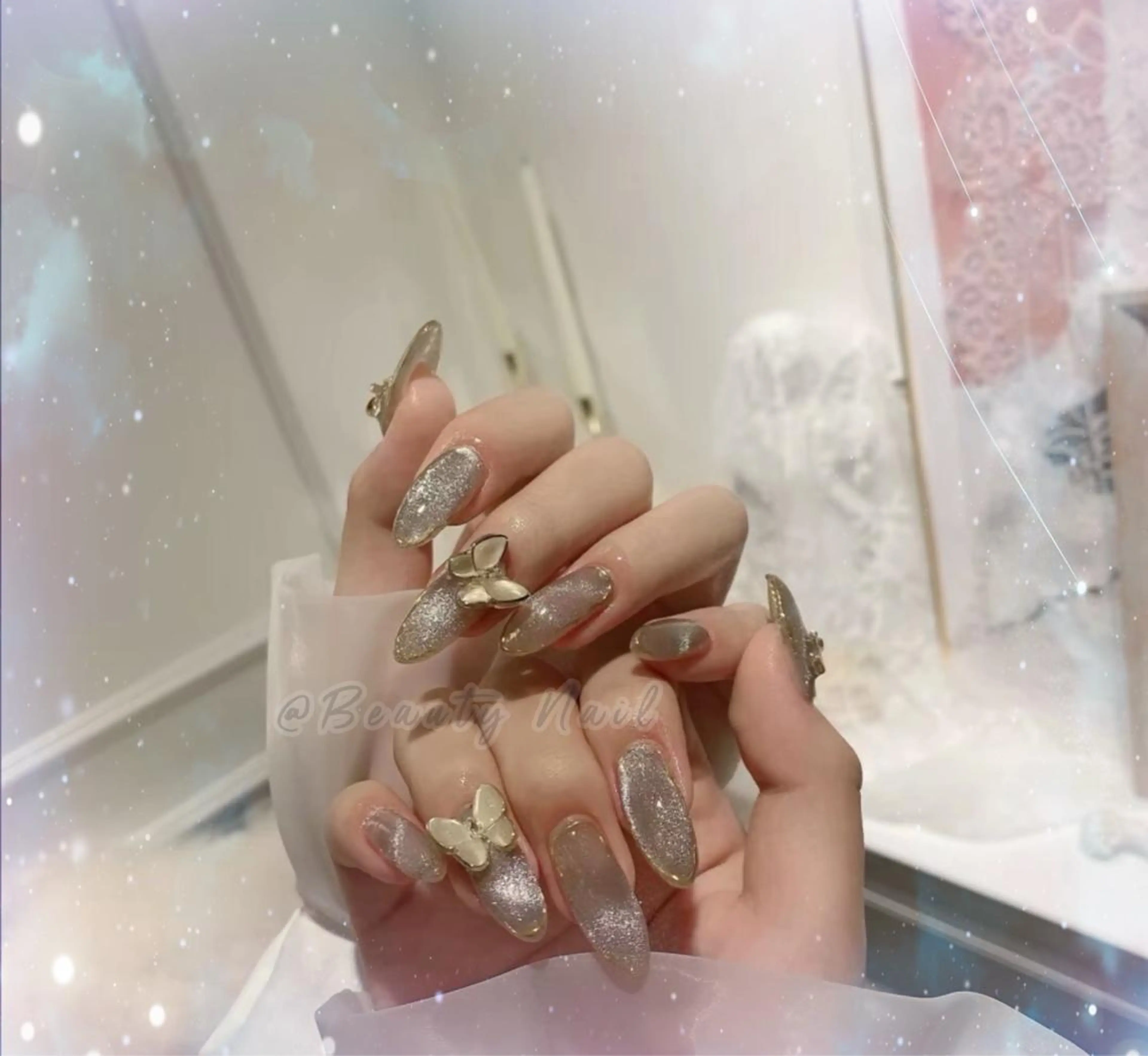 ネイル マグネットネイル ハンドネイル ハンドケア Moonstone Salon所属・Moonstone Salonのネイルデザイン