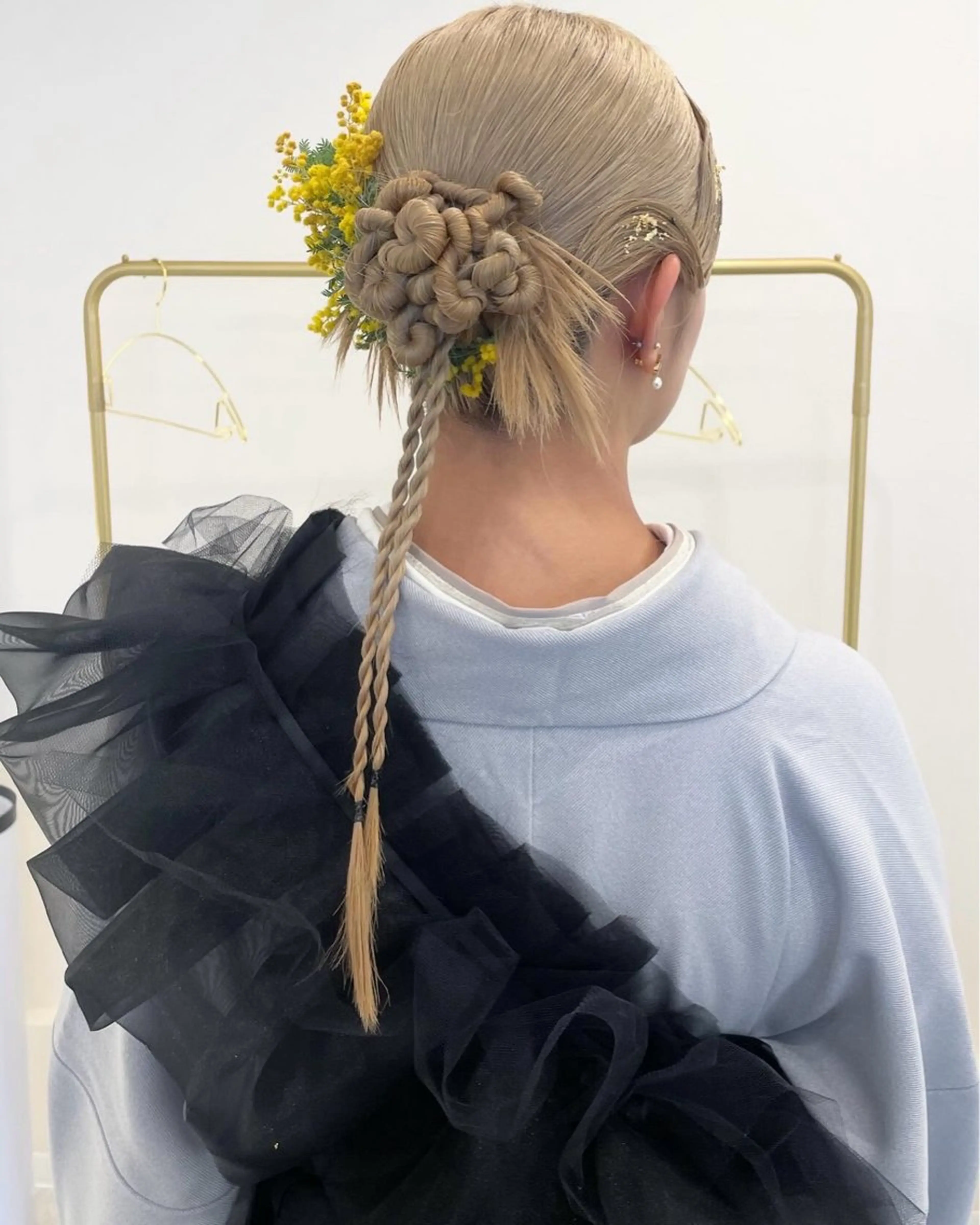 ヘアアレンジ ヘアメイク new meのヘアスタイル