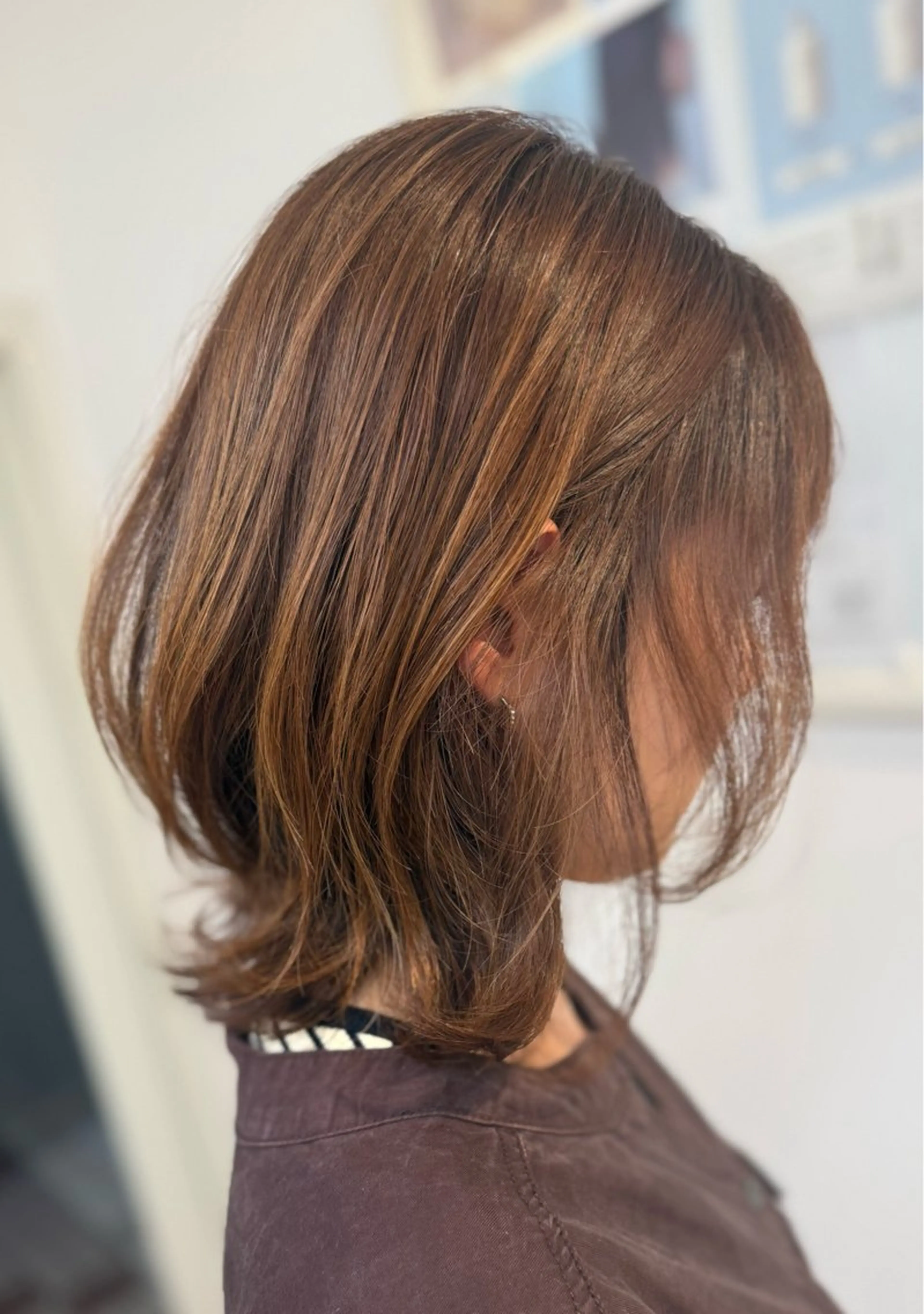 ミディアム 高山 雄太のヘアスタイル