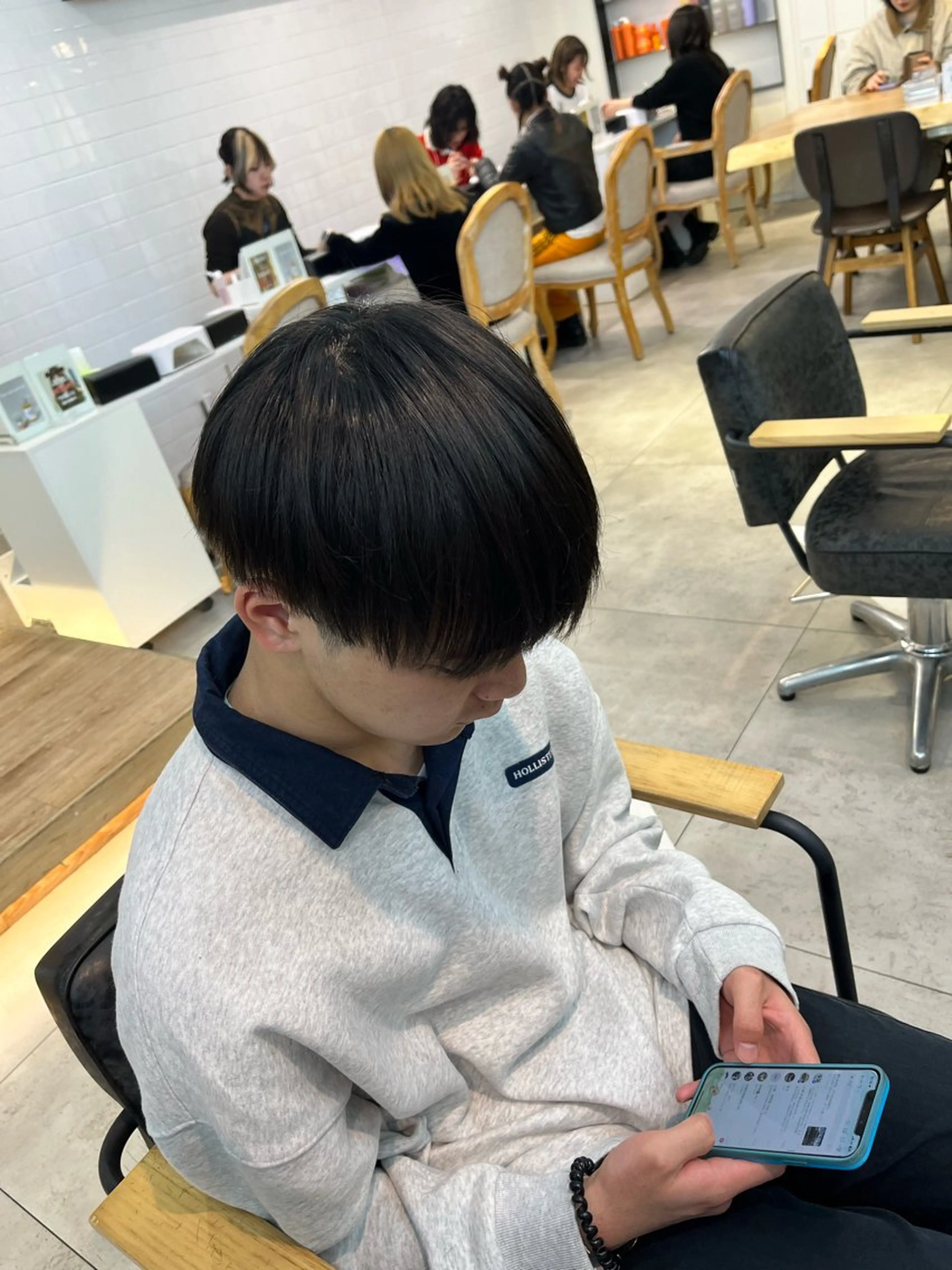 メンズ カット メンズパーマ/ メッシュ📍ﾕﾘのヘアスタイル