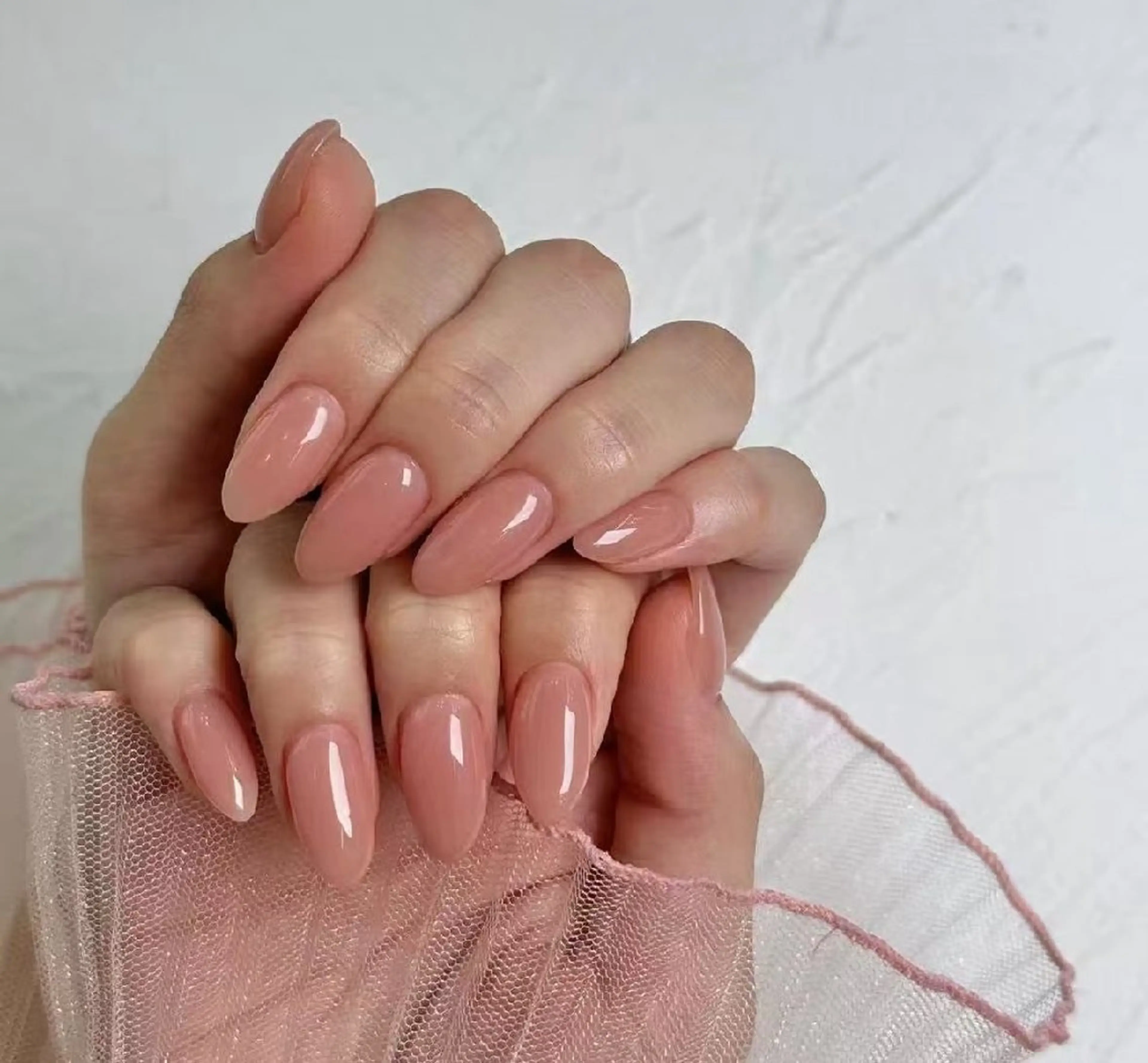 ネイル フラワーネイル フレンチネイル ジェルネイル ガラスフレンチ ハート ハンドネイル Oomiya 服部のネイルデザイン