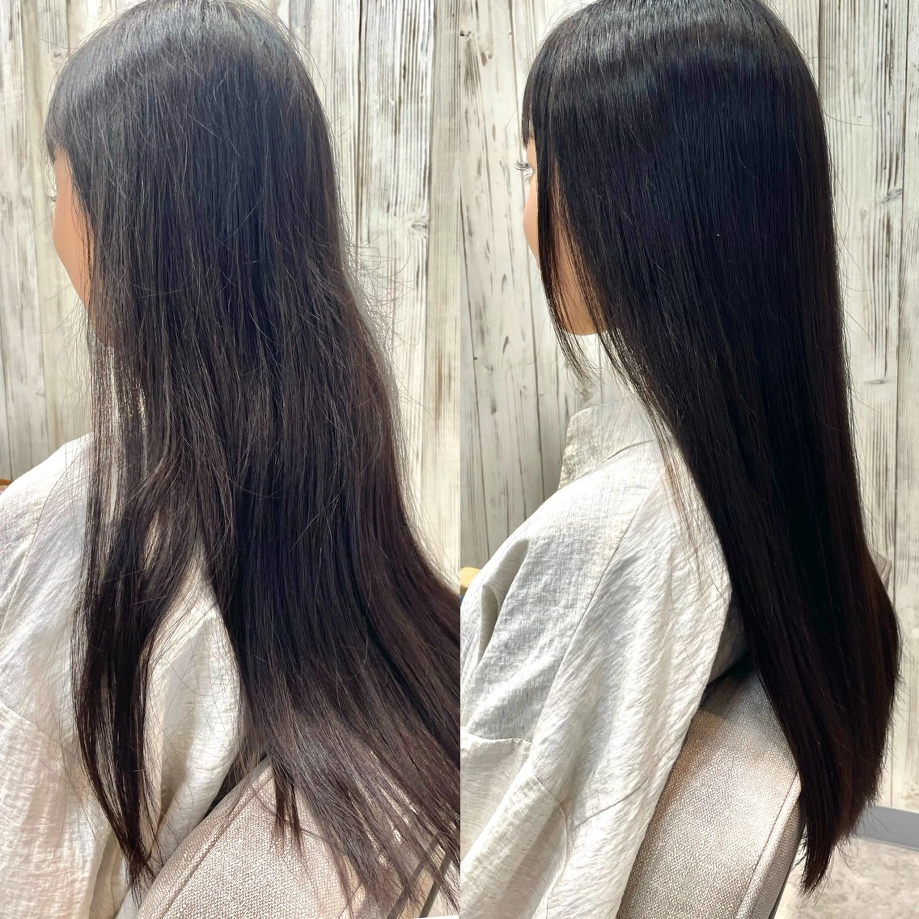 ロング 縮毛矯正 🌼似合わせカット 🌼おぎの みき🌼のヘアスタイル