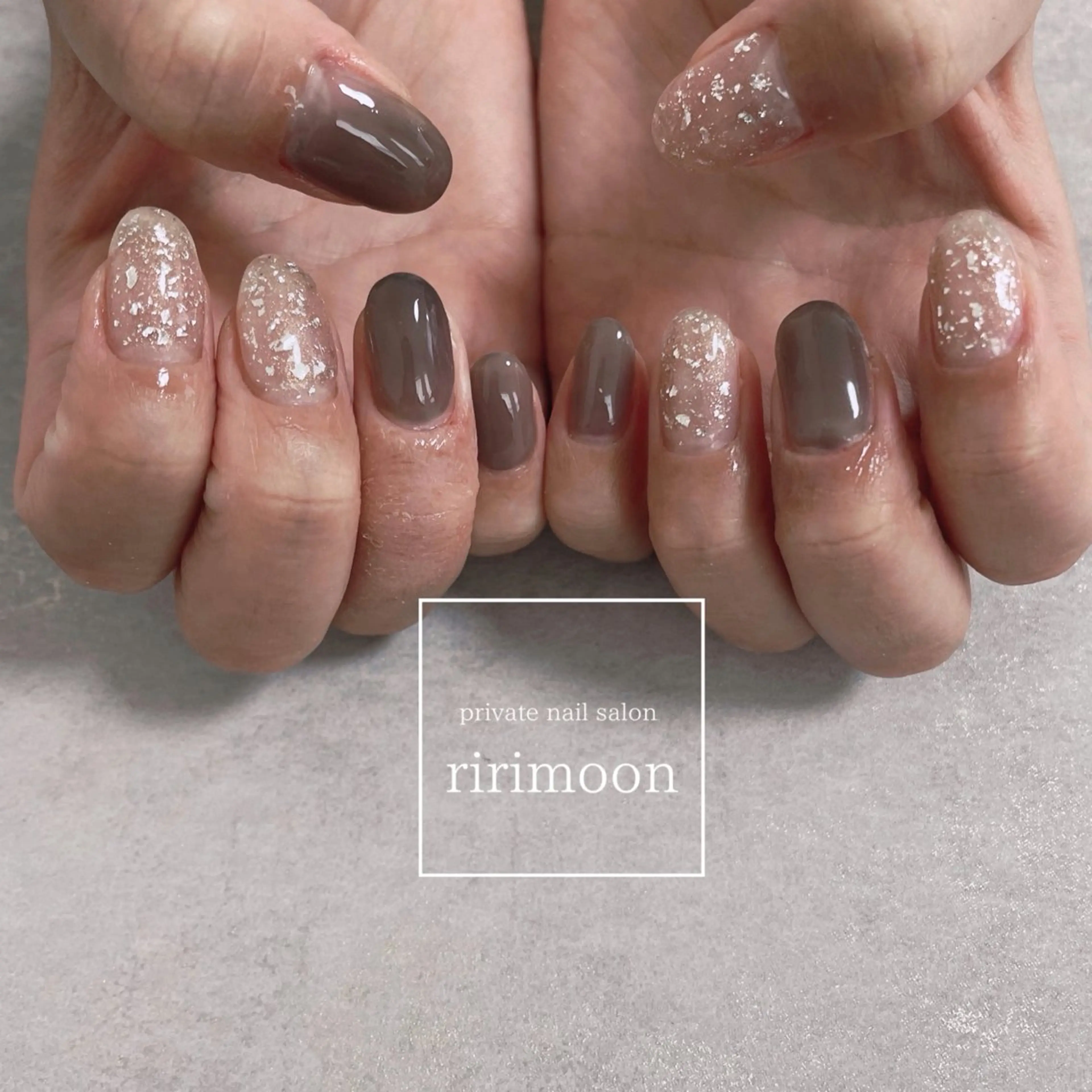 ネイル ハンドネイル ririmoon eriのネイルデザイン