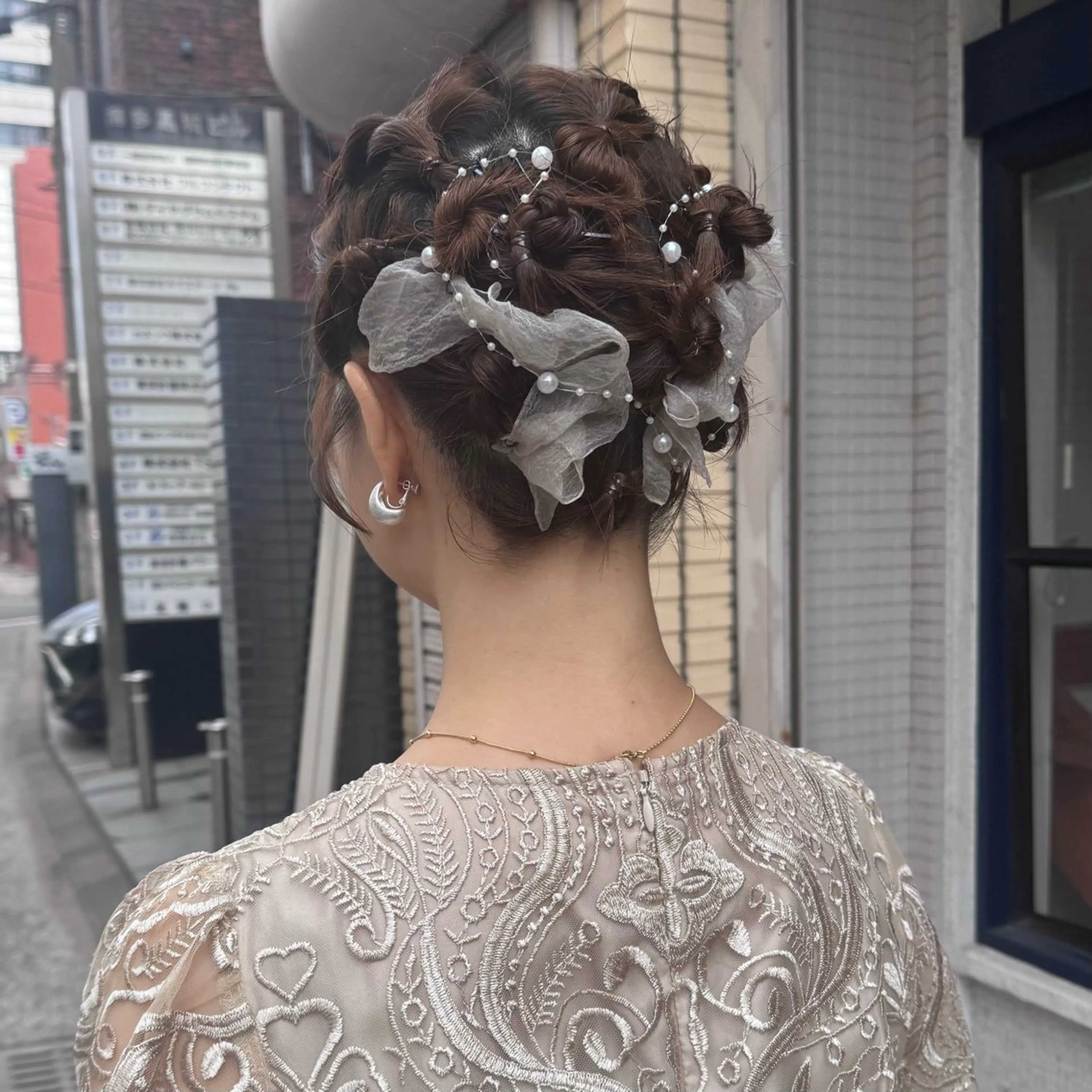 ヘアセットの写真
