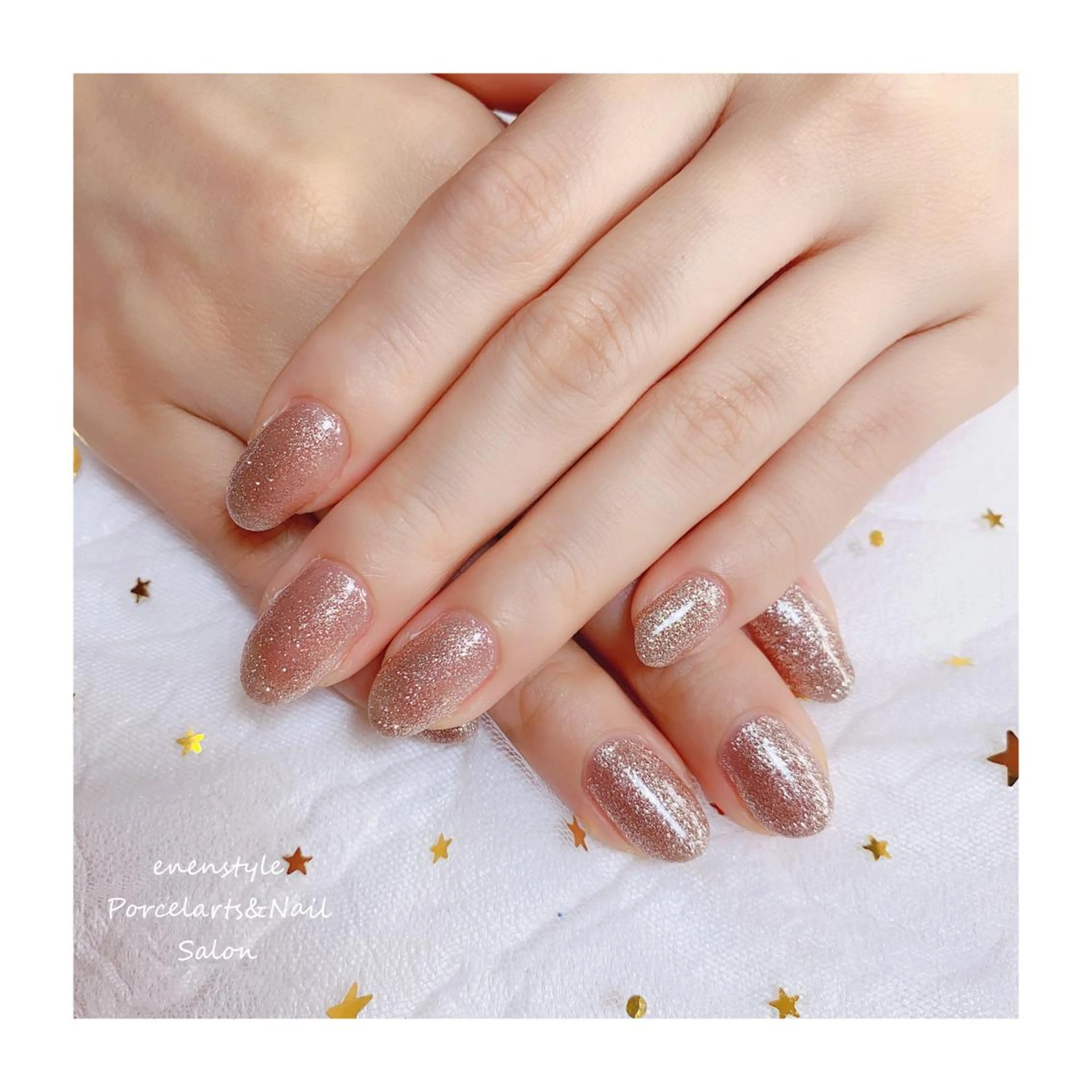 ミディアム ネイル 👑enen style👑のネイルデザイン